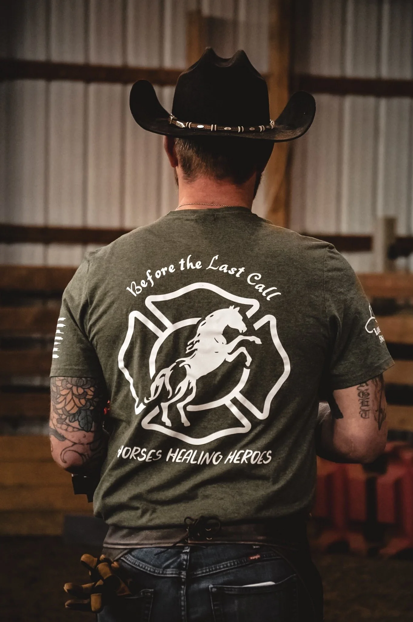 Before the Last Call Logo Tee