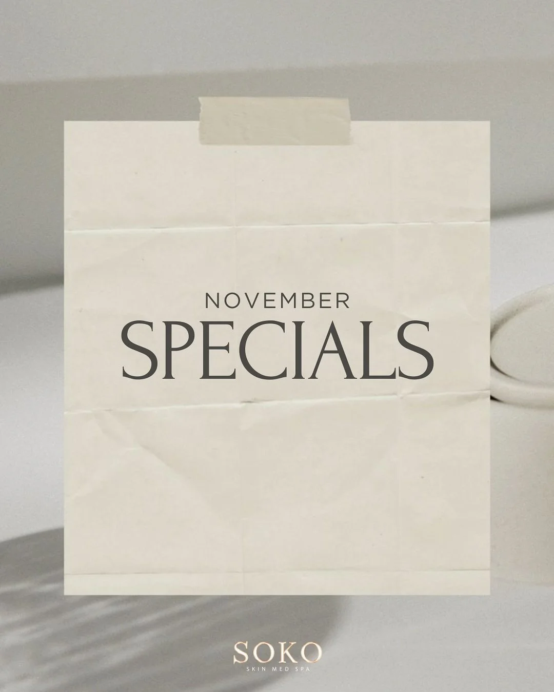 🍁 Glow into the holidays with our November Specials!

 Get ready to look and feel your best for the end of the year &mdash; smoother skin, plumper lips, and that radiant holiday glow✨

It&rsquo;s your season to shine!

#scottsdalemedspa #koreanbeaut