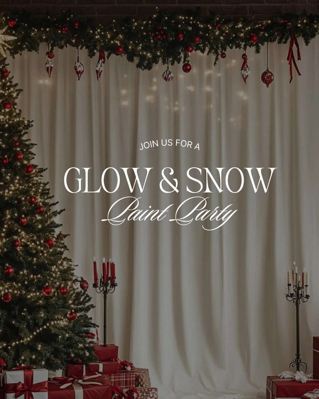 A cozy holiday experience at Soko Skin Med Spa🤍
Join us for an intimate and festive afternoon designed to celebrate creativity, connection, and holiday joy❄️🎅🏼✨

At the Glow &amp; Snow Paint Party, you'll enjoy a guided Christmas-themed painting s