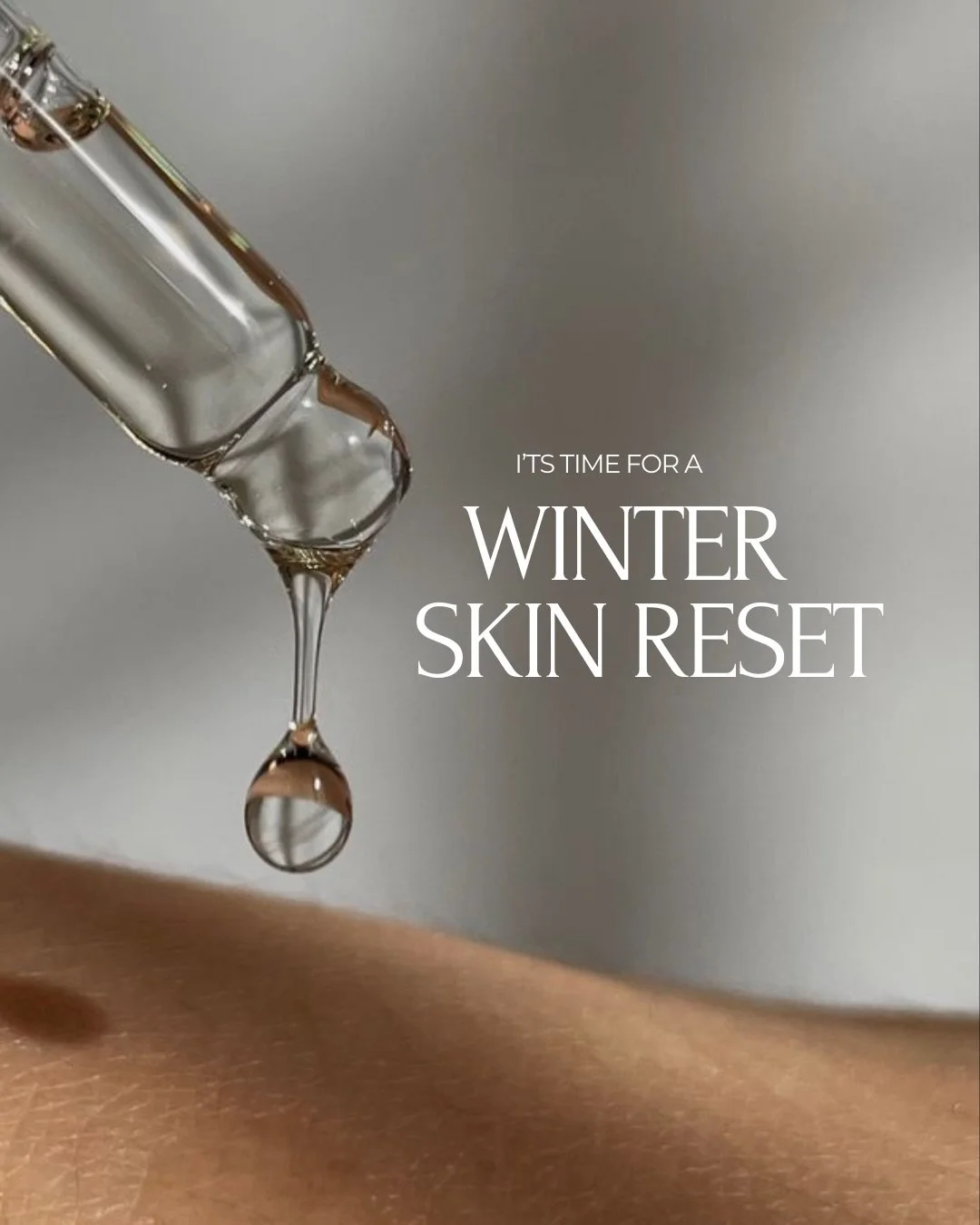 Season changes can leave your skin dull, textured, or unbalanced &mdash; let us help you restore your glow🩶

 This month, enjoy treatments designed to:
 -Renew skin texture
-Deeply hydrate
-Calm inflammation
-Brighten and smooth

Repair, and refresh