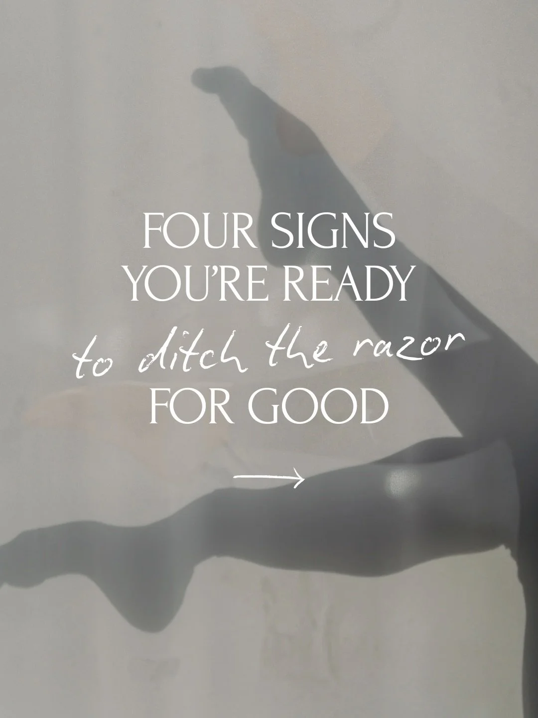 Let&rsquo;s be honest&hellip; shaving is exhausting🙃

Razor burn. Stubble. Planning outfits around hair removal.
You deserve smoother skin without the daily hassle.

If you&rsquo;re ready for long-term results, this is your sign🤍