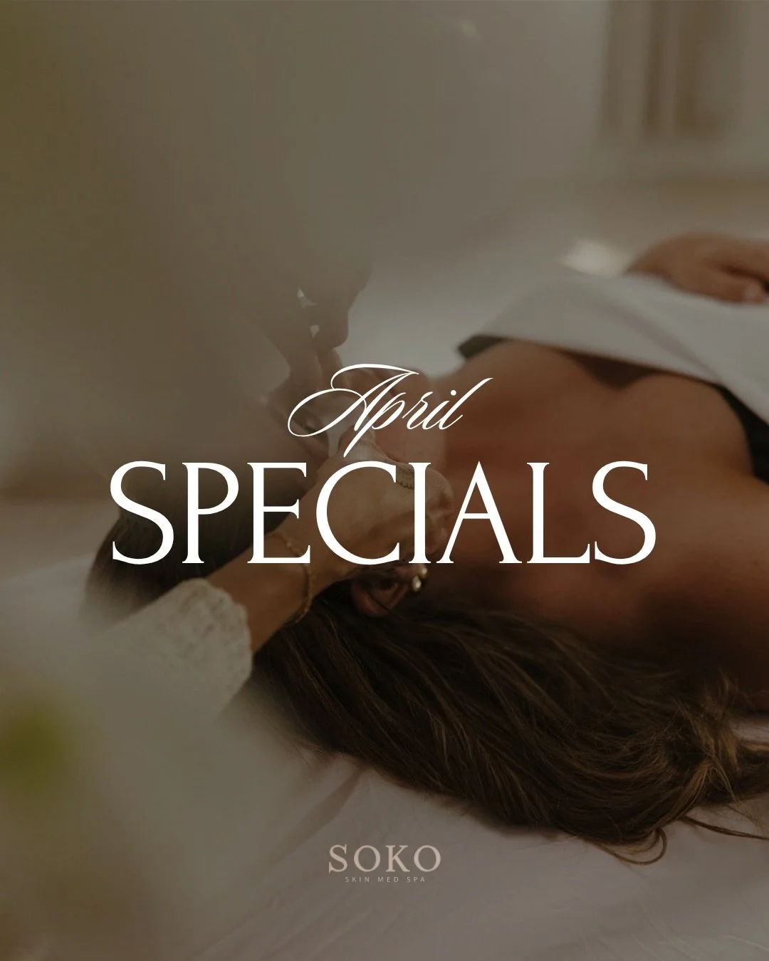 Spring glow starts at SOKO🌸
April is your sign to refresh, renew &amp; let your skin bloom✨
 Discover our exclusive April specials designed to hydrate, brighten and give you that effortless spring glow 🌿
Because glowing skin isn&rsquo;t just a look