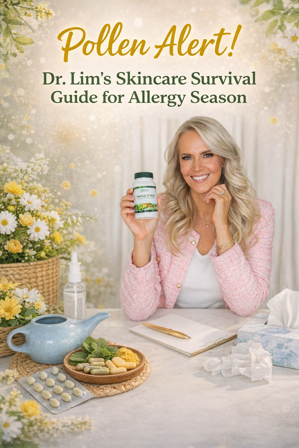 Pollen Alert! Dr. Lim's Skincare Survival Guide for Allergy Season