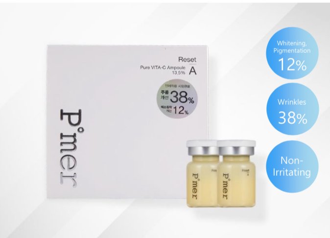 P'Mer Reset Vita C Ampoule