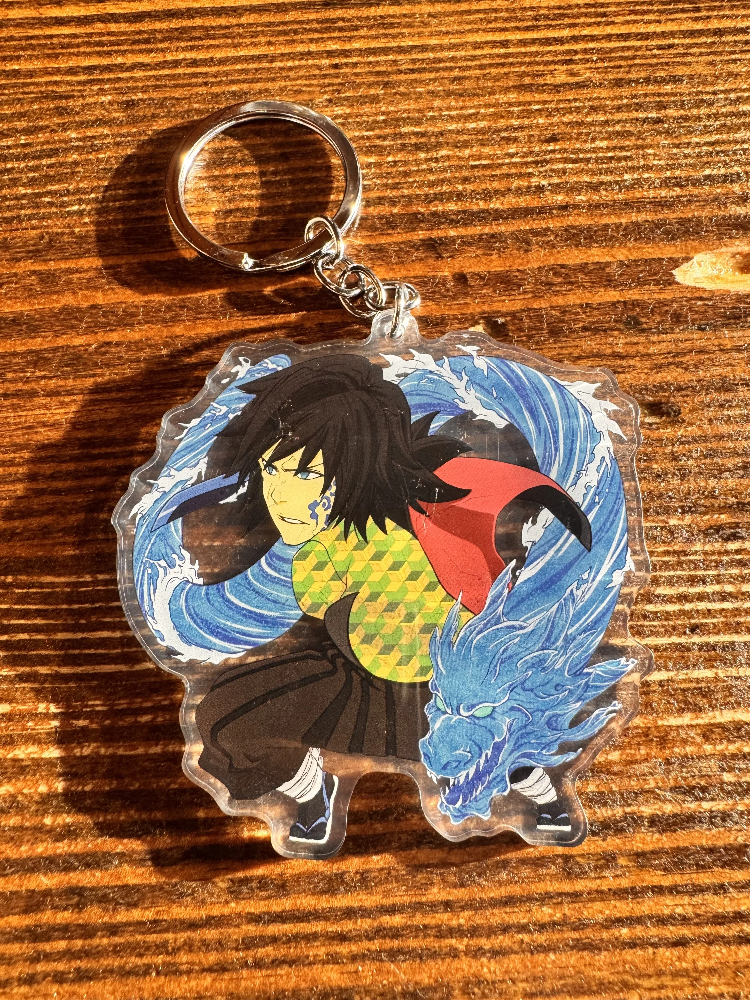 Giyu Tomioka — Water Hashira Acrylic Keychain