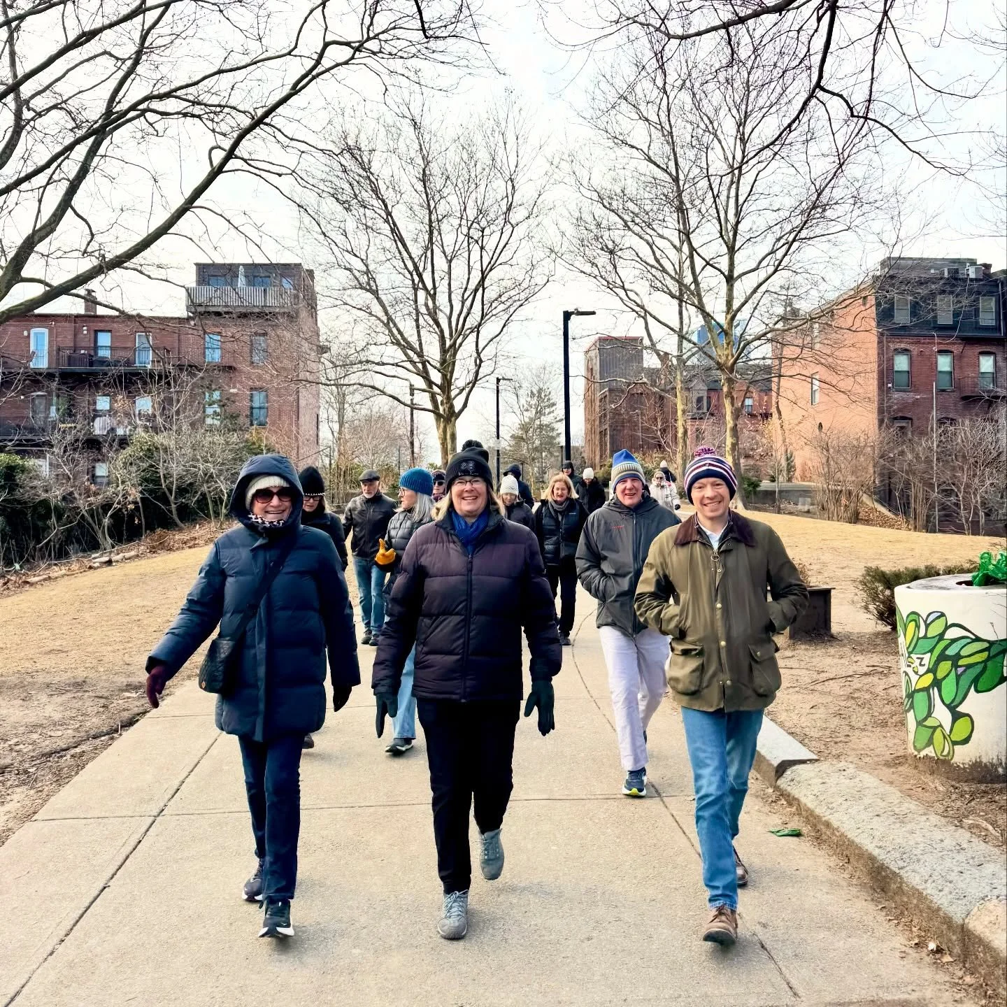 Today we officially launched our first Friends of Titus Sparrow Walking Group tour, bringing together 25 neighbors for a brisk two-mile walk through the corridor, Copley and the Public Garden, and ending with a private tour at the West End Museum.

W