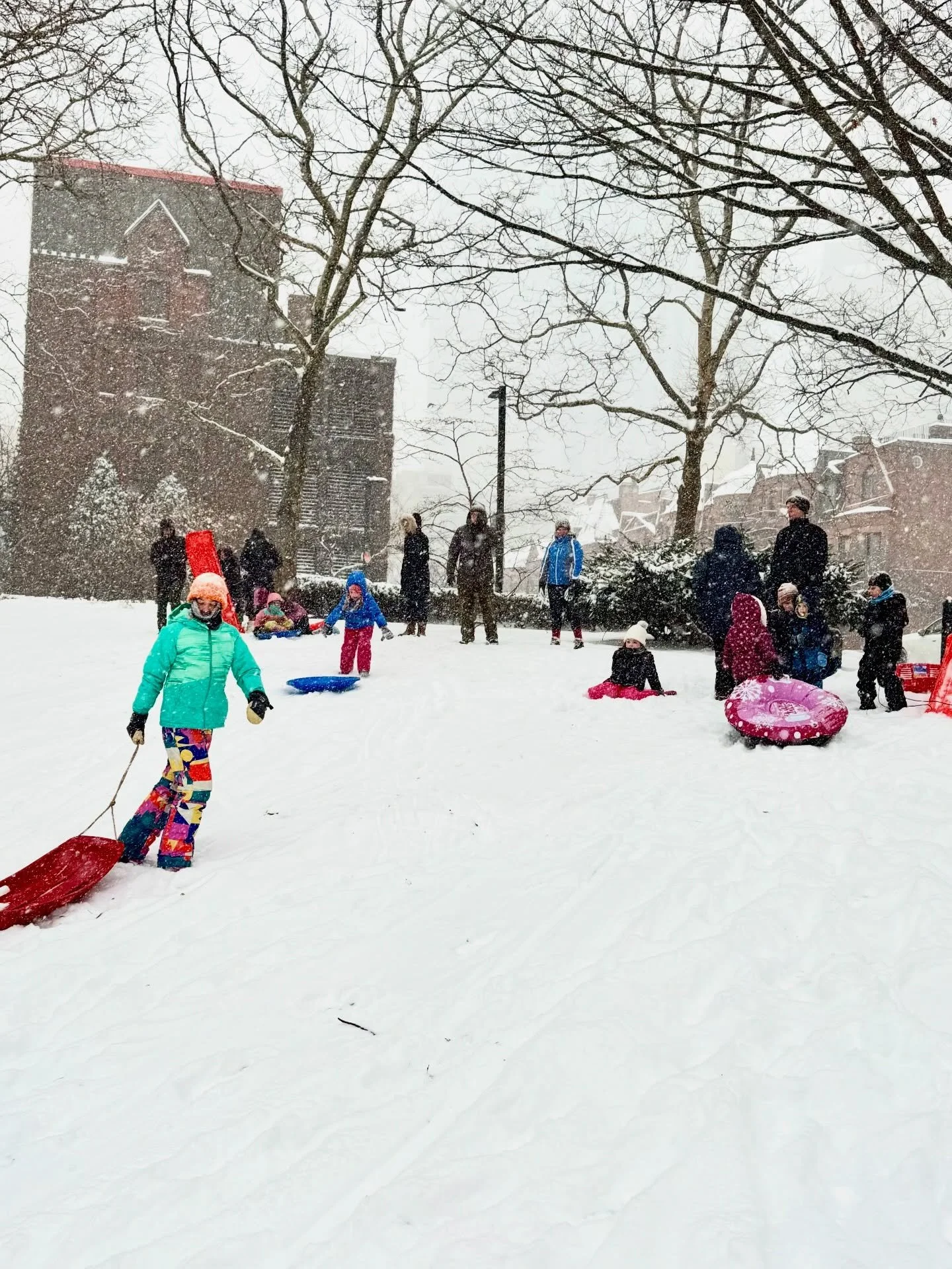 Sledding days like this are what the park is all about!

We love seeing neighbors bundle up, get outside, and make memories together. If you&rsquo;re out there enjoying the snow, be sure to tag us&mdash;we&rsquo;d love to share! ❄️💙💚