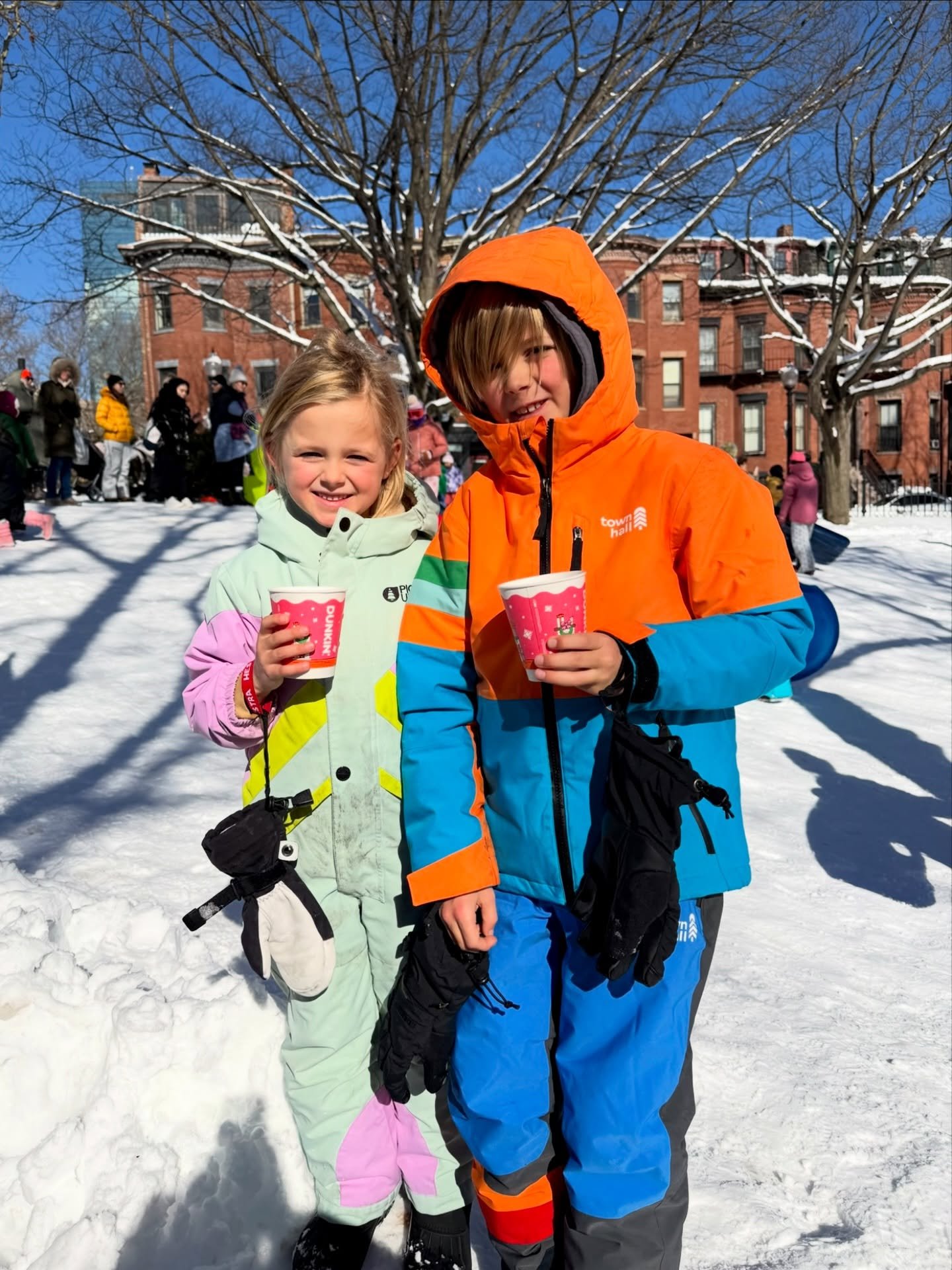 Thank you to our wonderful neighbors who joined us for hot cocoa and sledding this afternoon!

Board Members Cara and Hannah did a fantastic job hosting, and a special shoutout to Cora (fourth photo!) for baking the cupcakes and brownies, the perfect