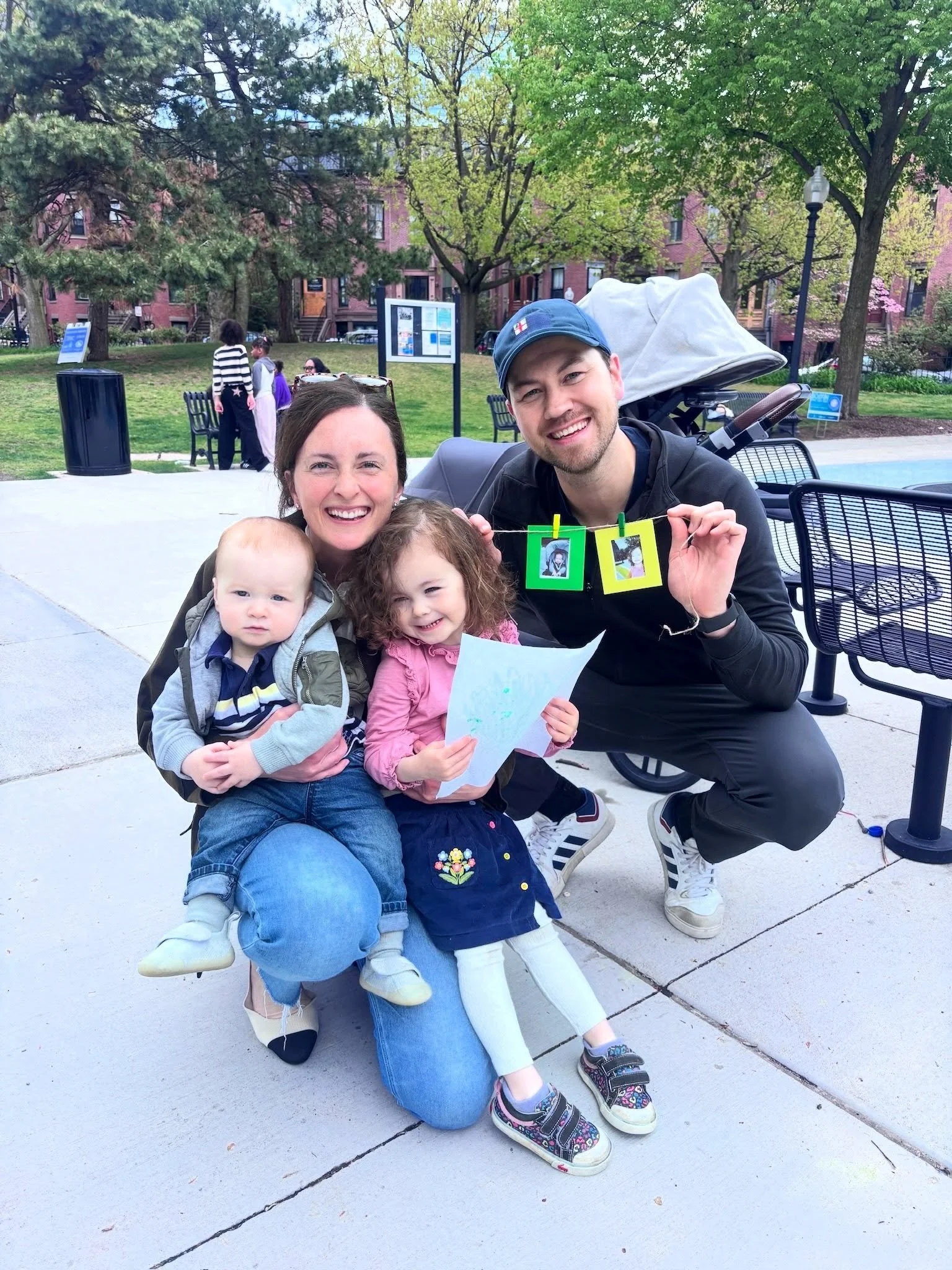 We celebrated Mother&rsquo;s Day at the park this morning with iced coffee and kids crafts.

Hosted by Board Chair Cara Sipprelle and her children, the event gave kids the chance to create handmade gifts for their moms, take photos, and decorate pict
