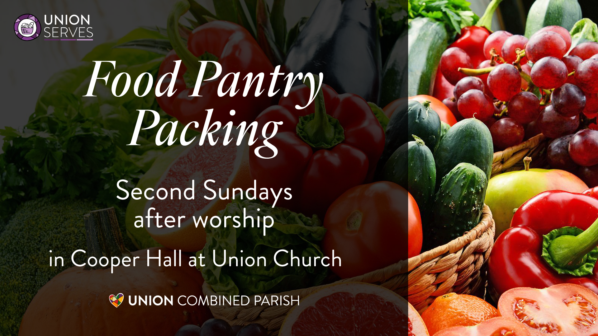 Food Pantry Packing at Union Church