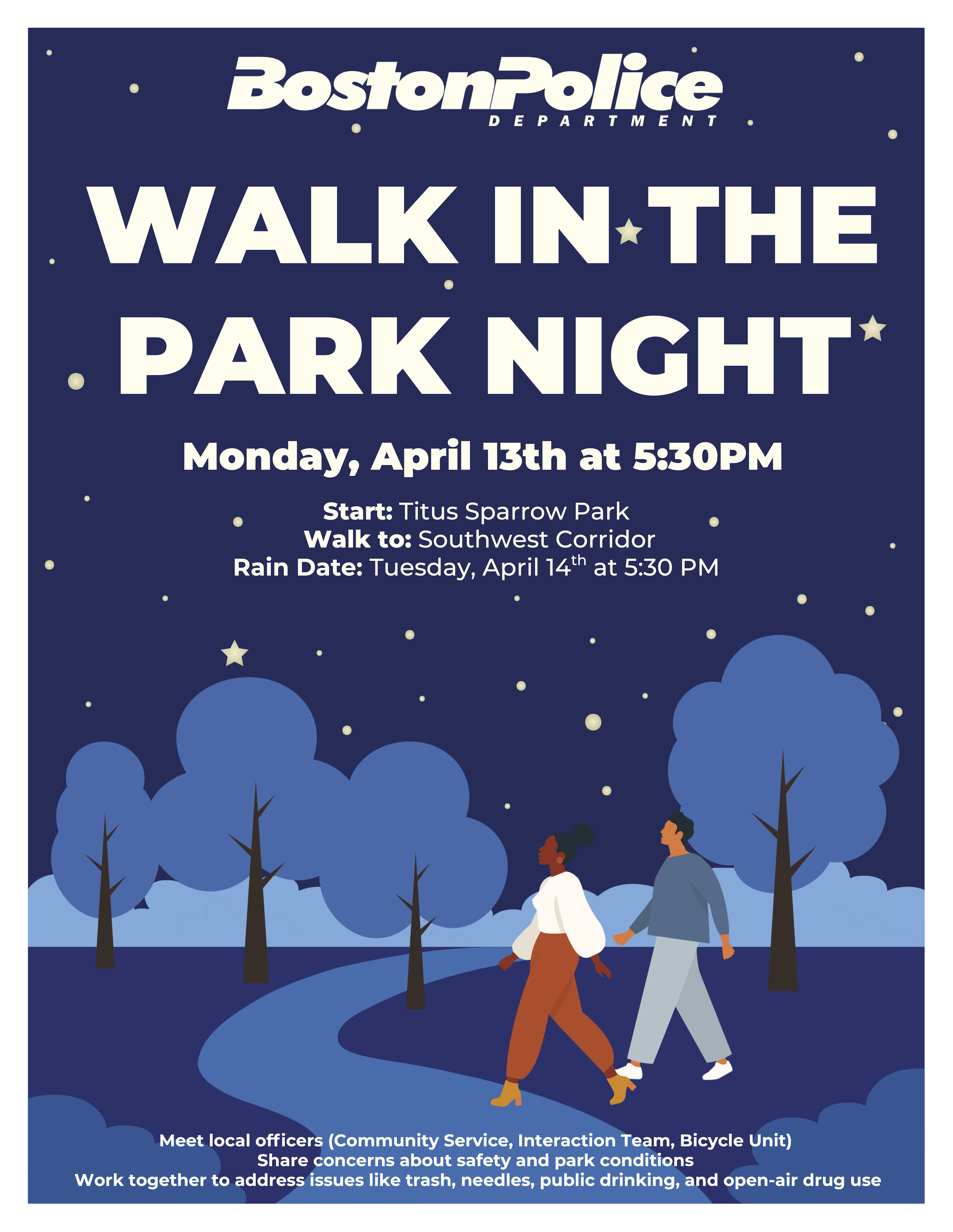 Boston Police Department: A Walk in the Park