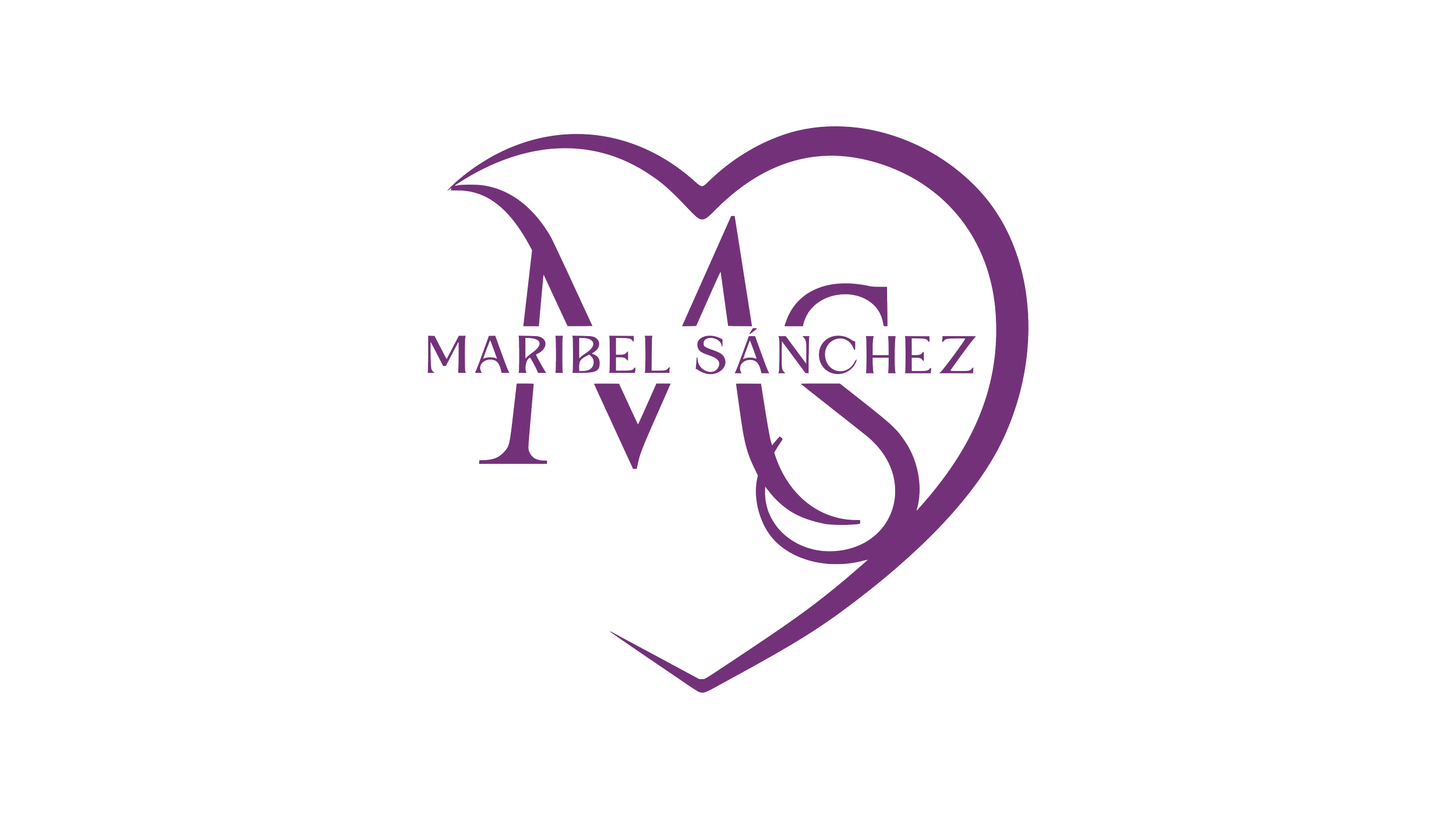 Maribel Sánchez logo.