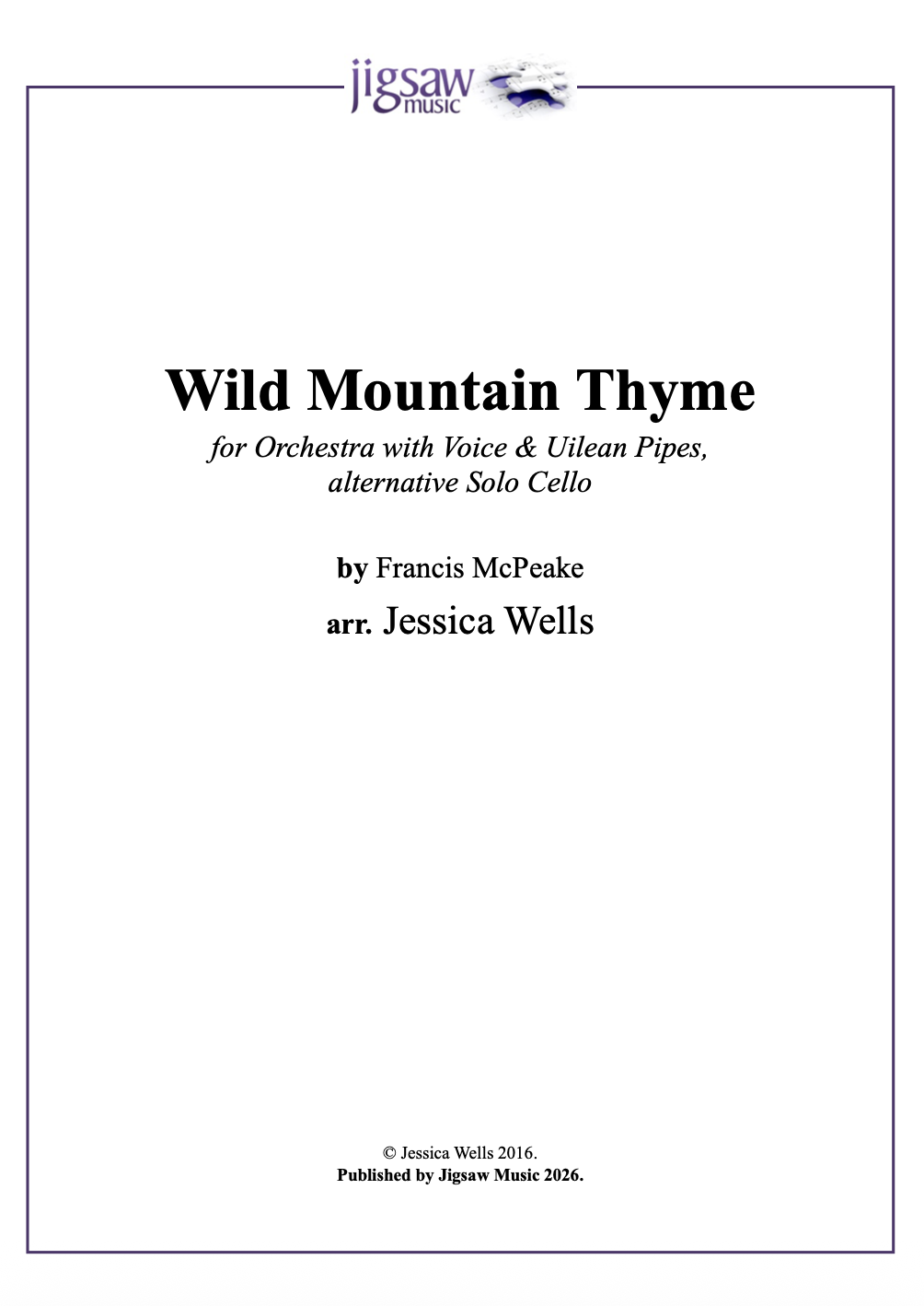 Wild Mountain Score Cover.png