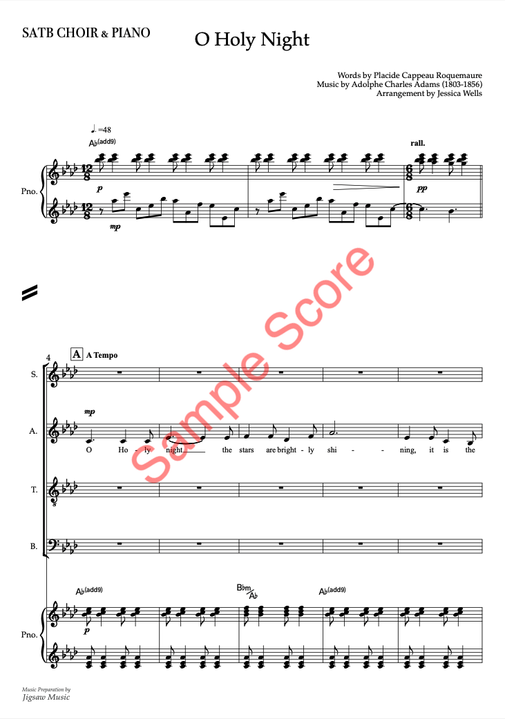 O Holy Night SATB Sample 1.png