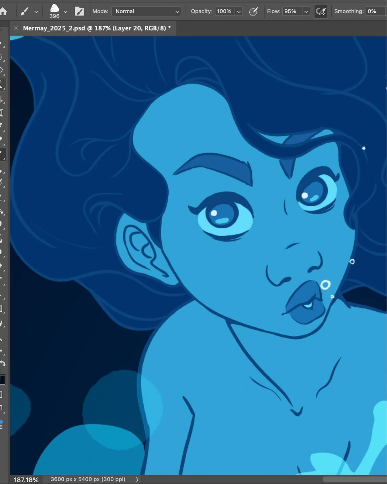 Work in progress~💙

#mermay #characterdesign #illustration #digitalart #jellyfish