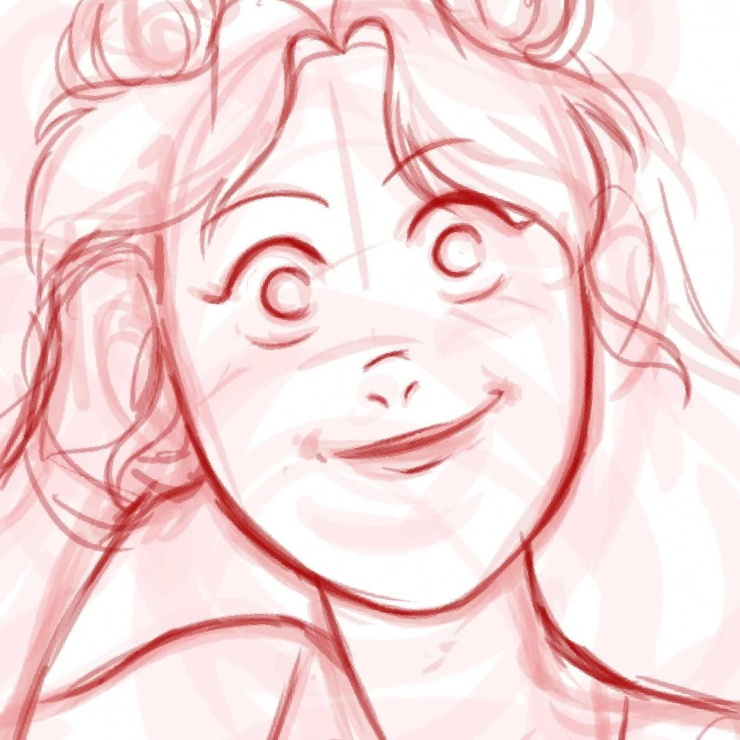 Getting ready for #mermay!! 🐚🌊🏝️

#mermaid #wip #oc #illustration #digitalart
