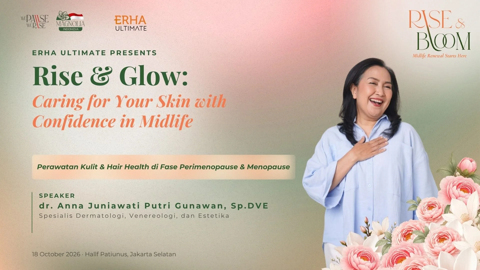 Rise &amp; Glow: Caring for Your Skin with Confidence in Midlife