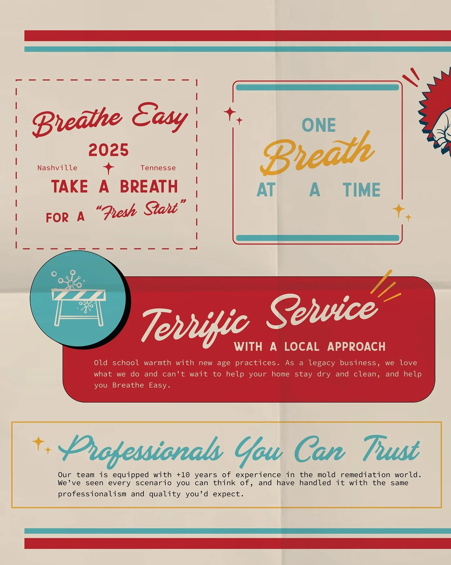 Breathe Easy&rsquo;s print ad is here and is the final cherry on top of my new case study! (on my site!)
