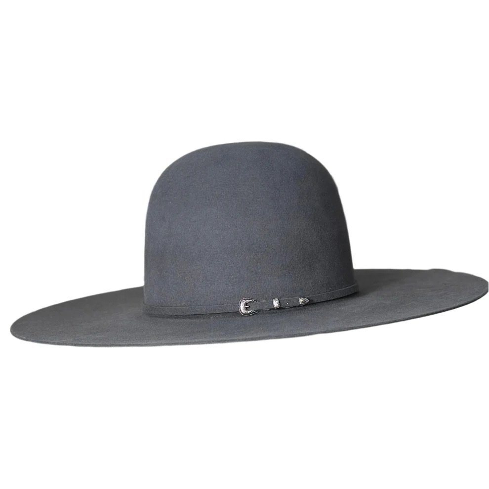 Rodeo King 7X | Open Crown | 4 1/4" Brim | Slate