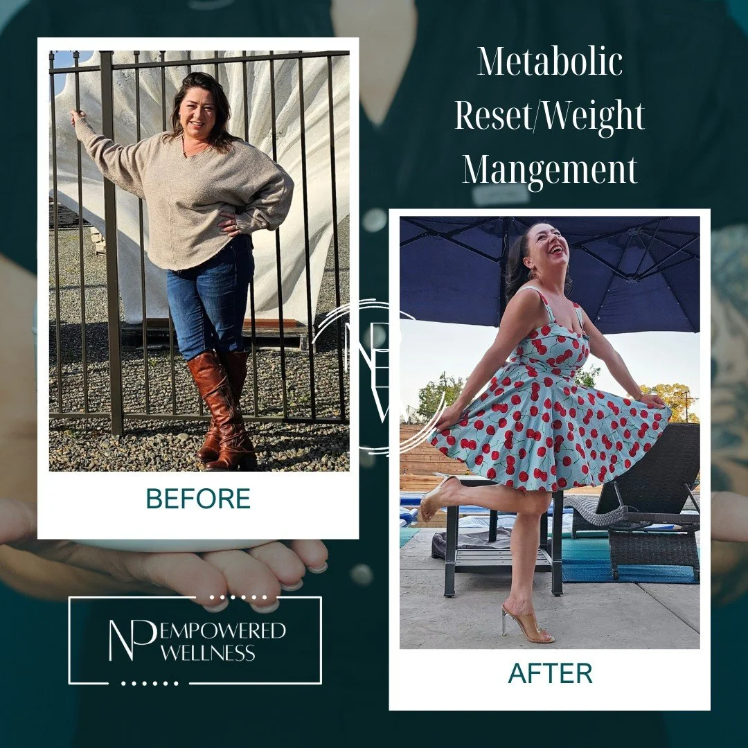 Before &amp; After &mdash; Metabolic Reset

Weight management isn&rsquo;t just about the number on the scale&mdash;it&rsquo;s about supporting your body as a whole.

This is a metabolic approach focused on improving how your body functions, not just 