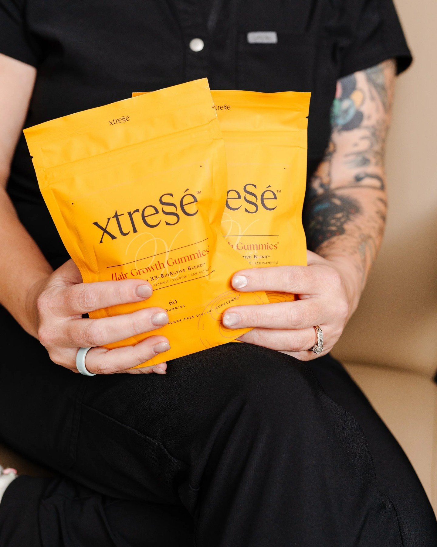 Three beauty awards. A clinically supported formula. And results most people start noticing within 3 months.

Xtress&eacute; Hair Growth Gummies are part of our Hair Restoration Program, a regenerative, non-surgical approach to thinning hair that wor