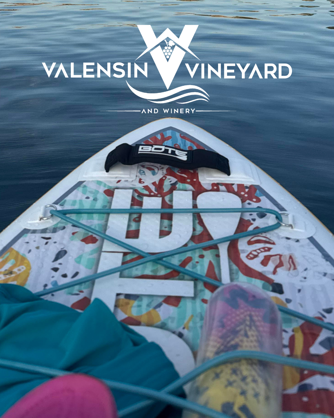 Paddleboard at Valensin Vineyards in Lodi | June 19th