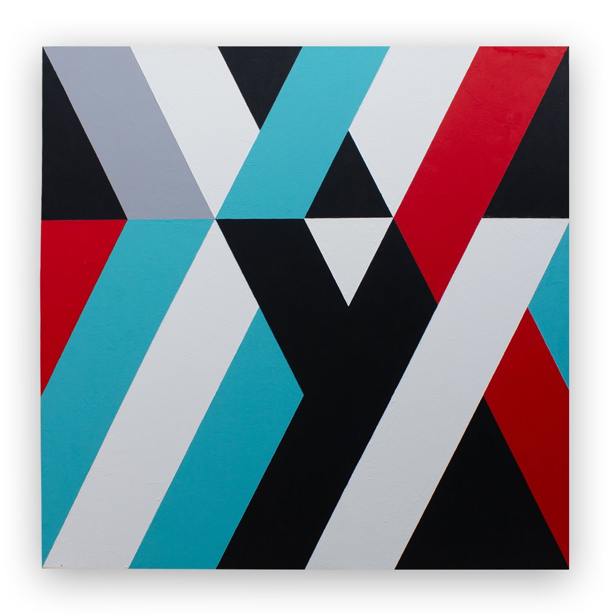 MAGNET
54 X 54 INCHES
2019
HOUSE PAINT / ACRYLIC ON CANVAS