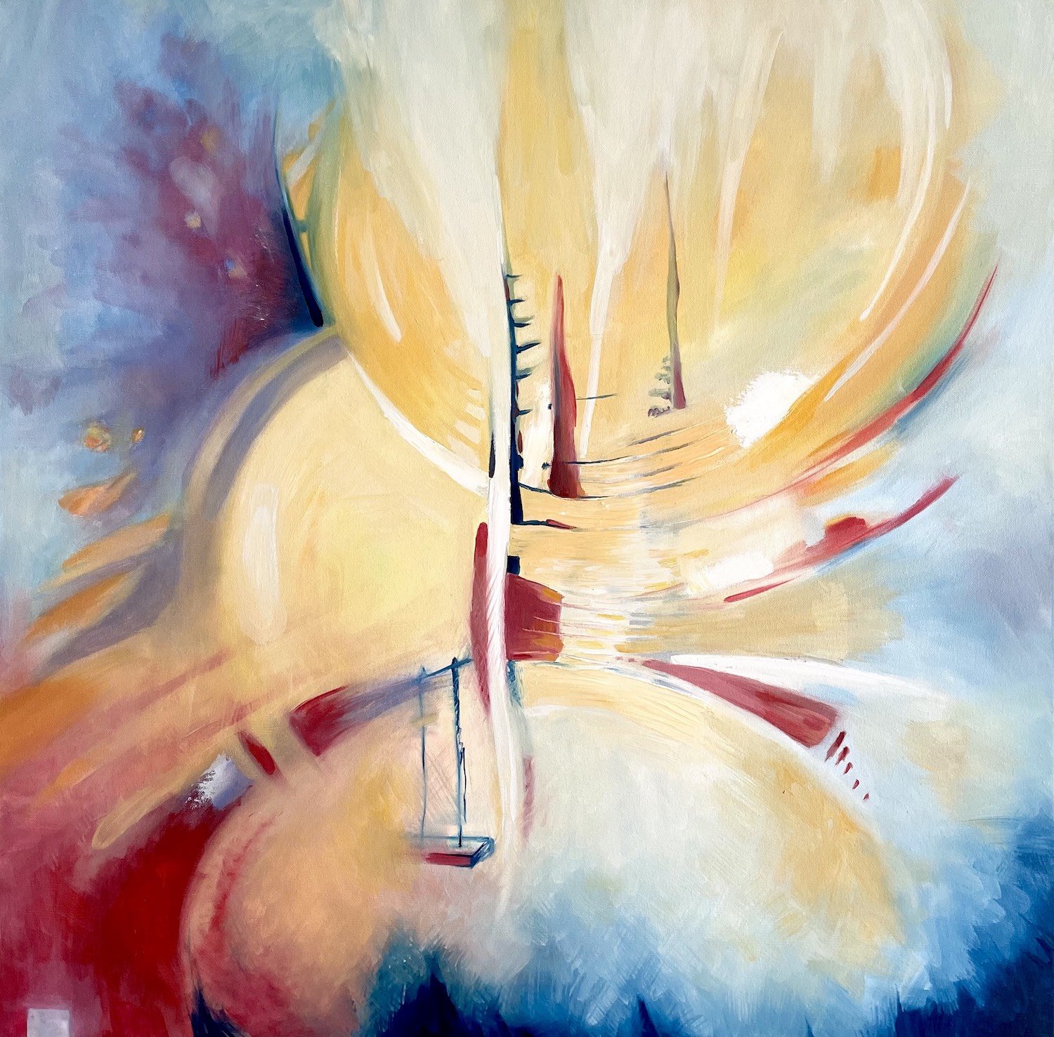 "Light" / Oil on canvas - Not available