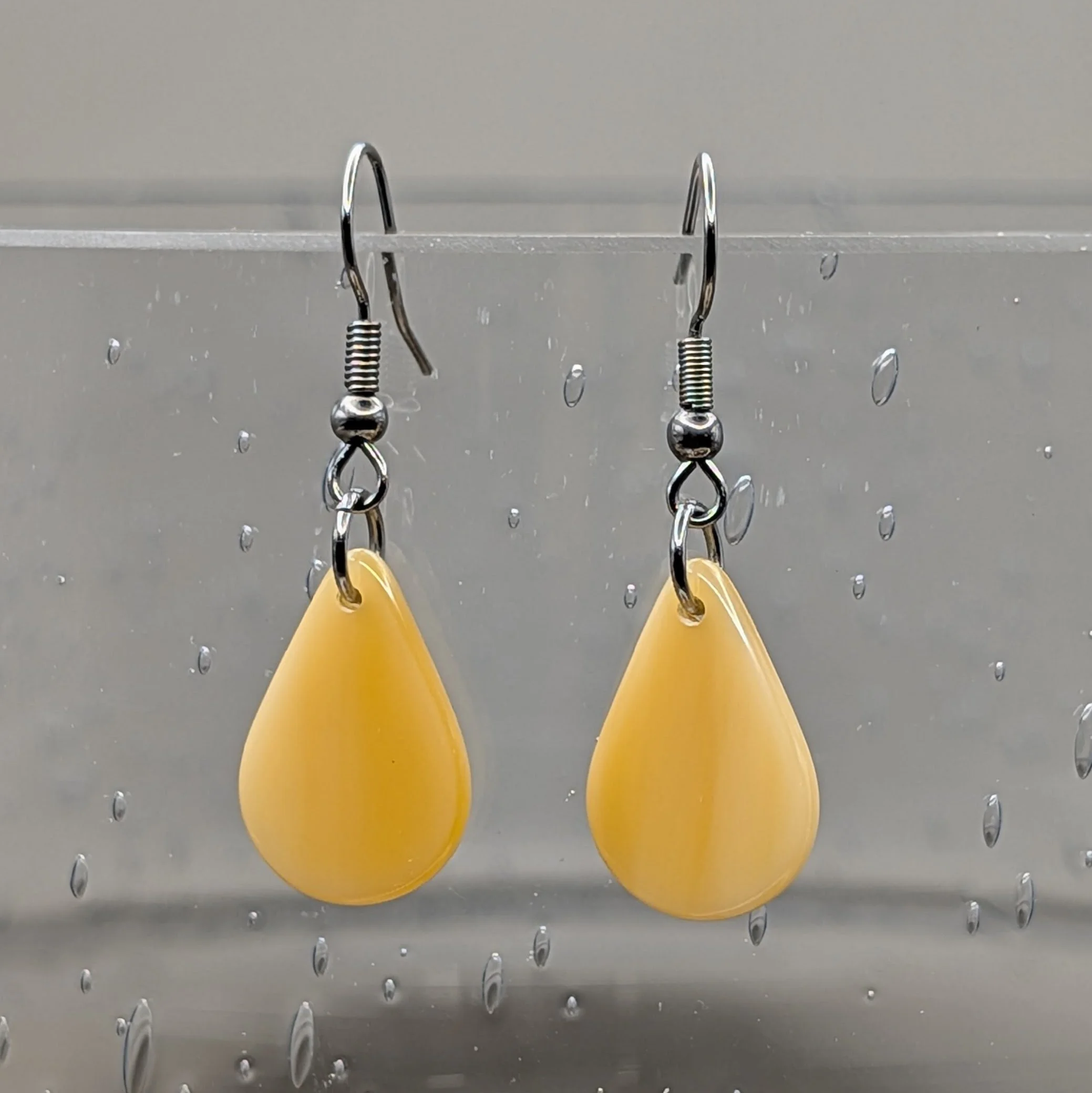 Stained Glass Earrings #019