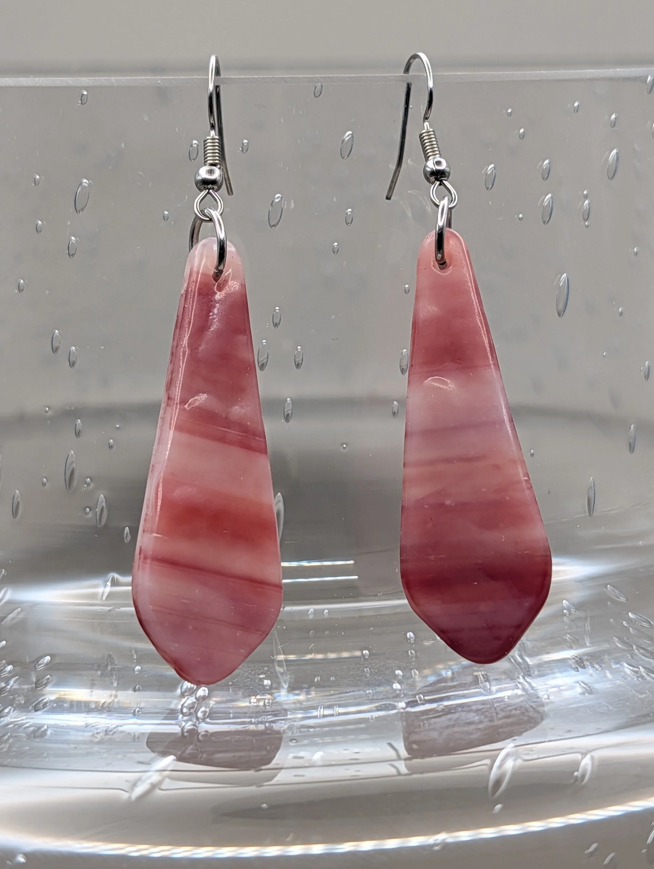 Stained Glass Earrings #048