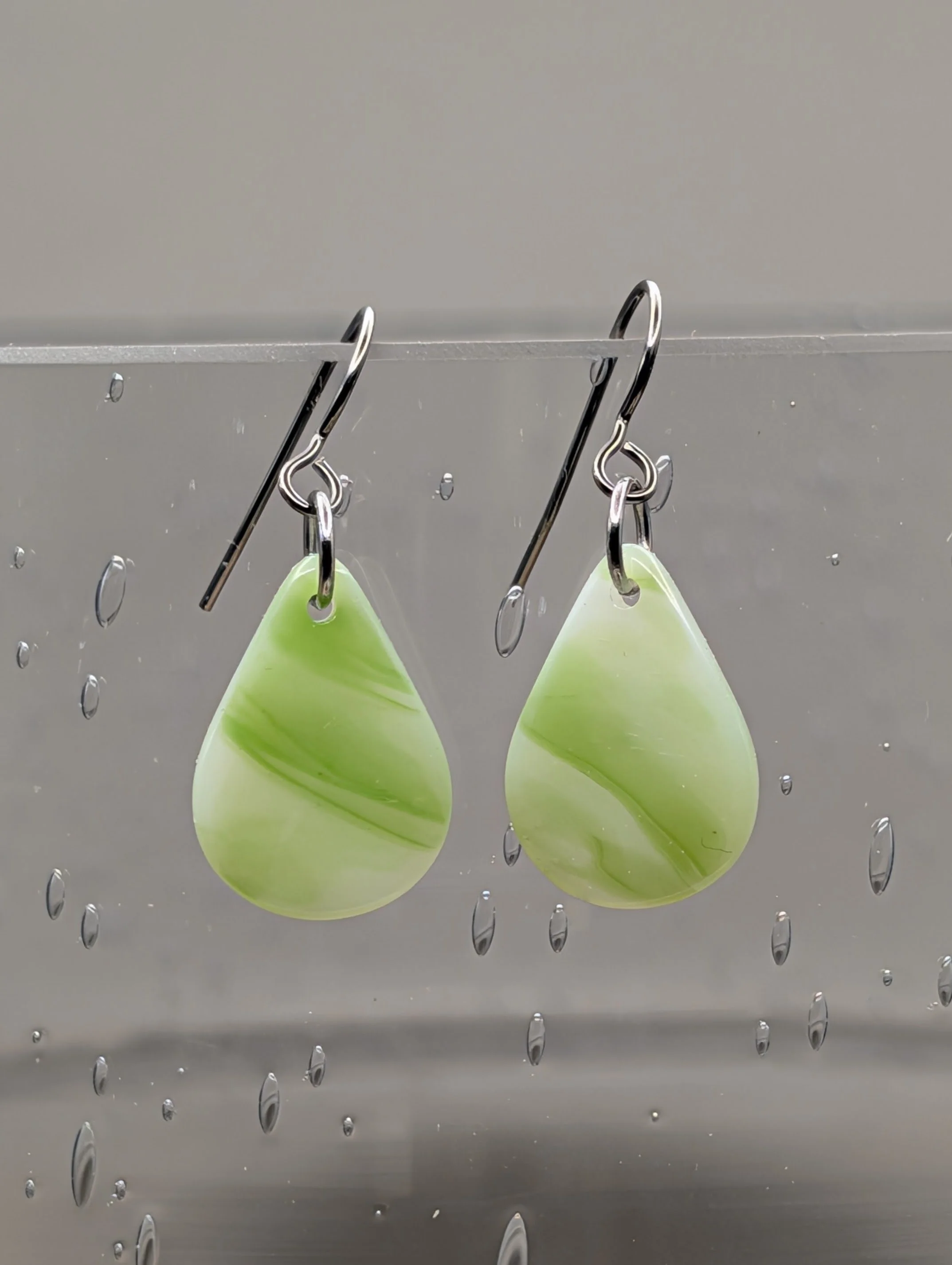 Stained Glass Earrings #046