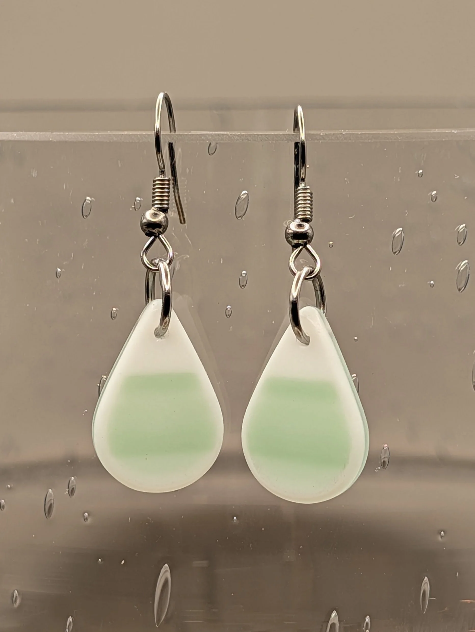 Stained Glass Earrings #030