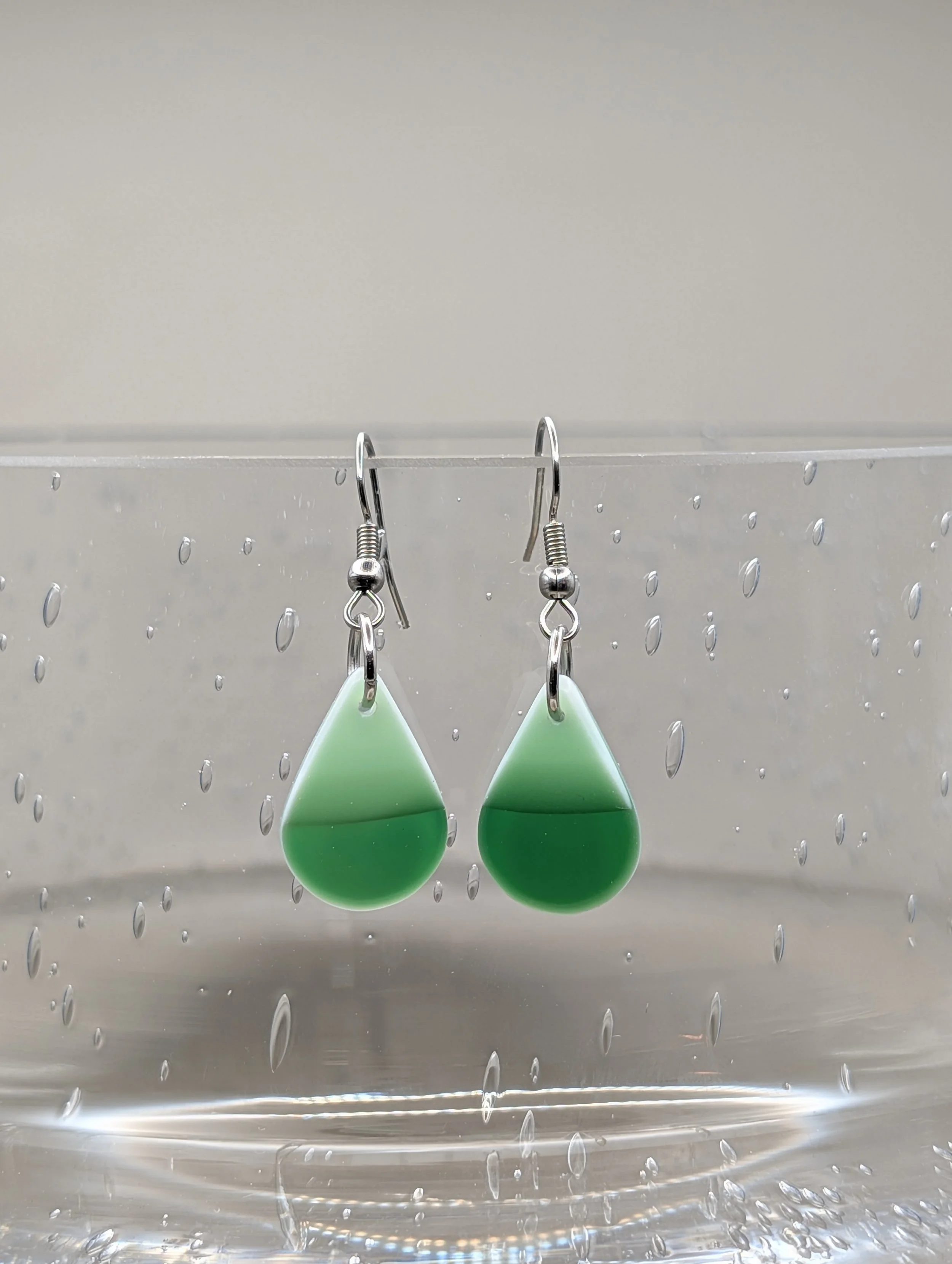 Stained Glass Earrings #022