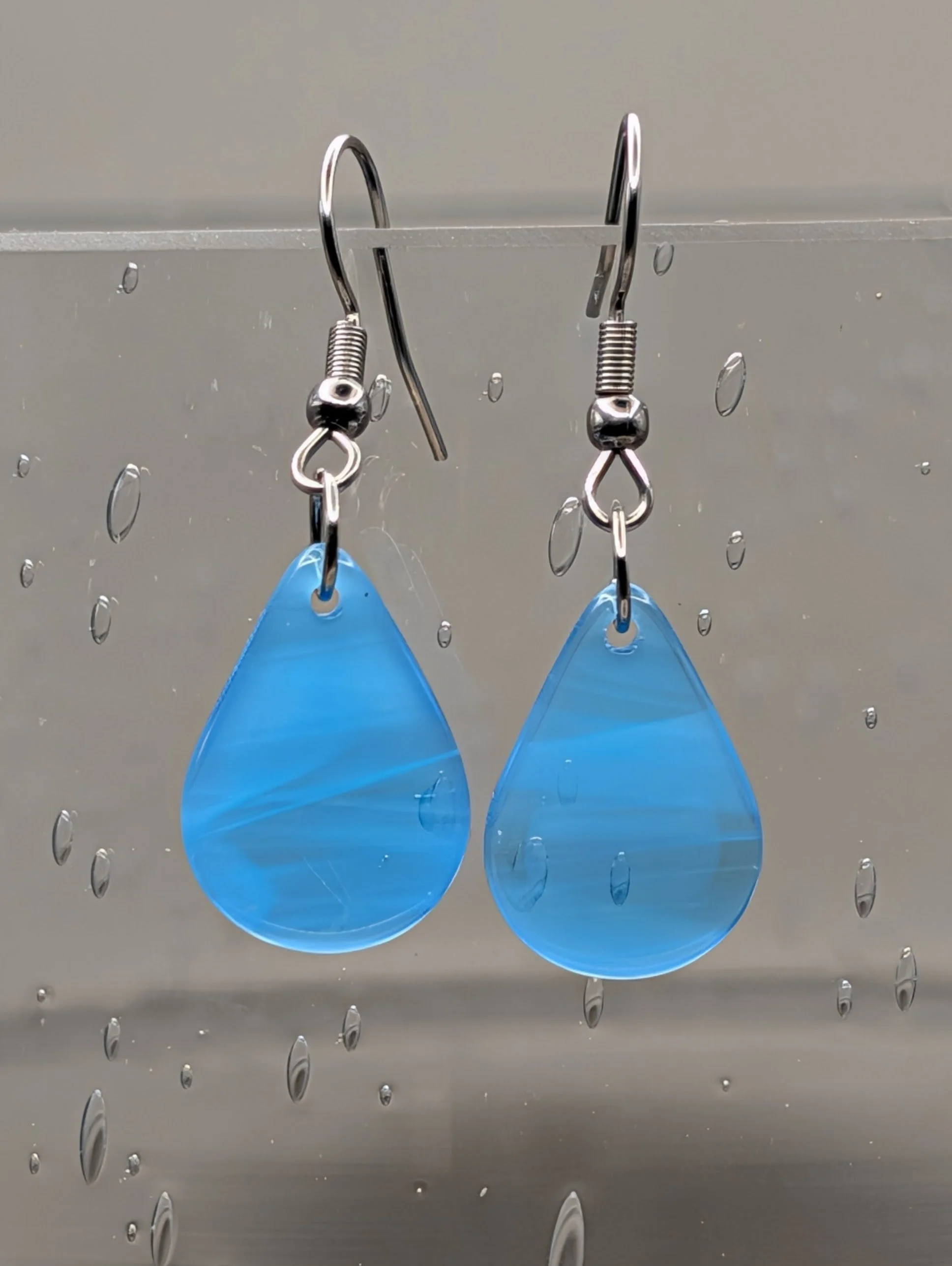 Stained Glass Earrings #045