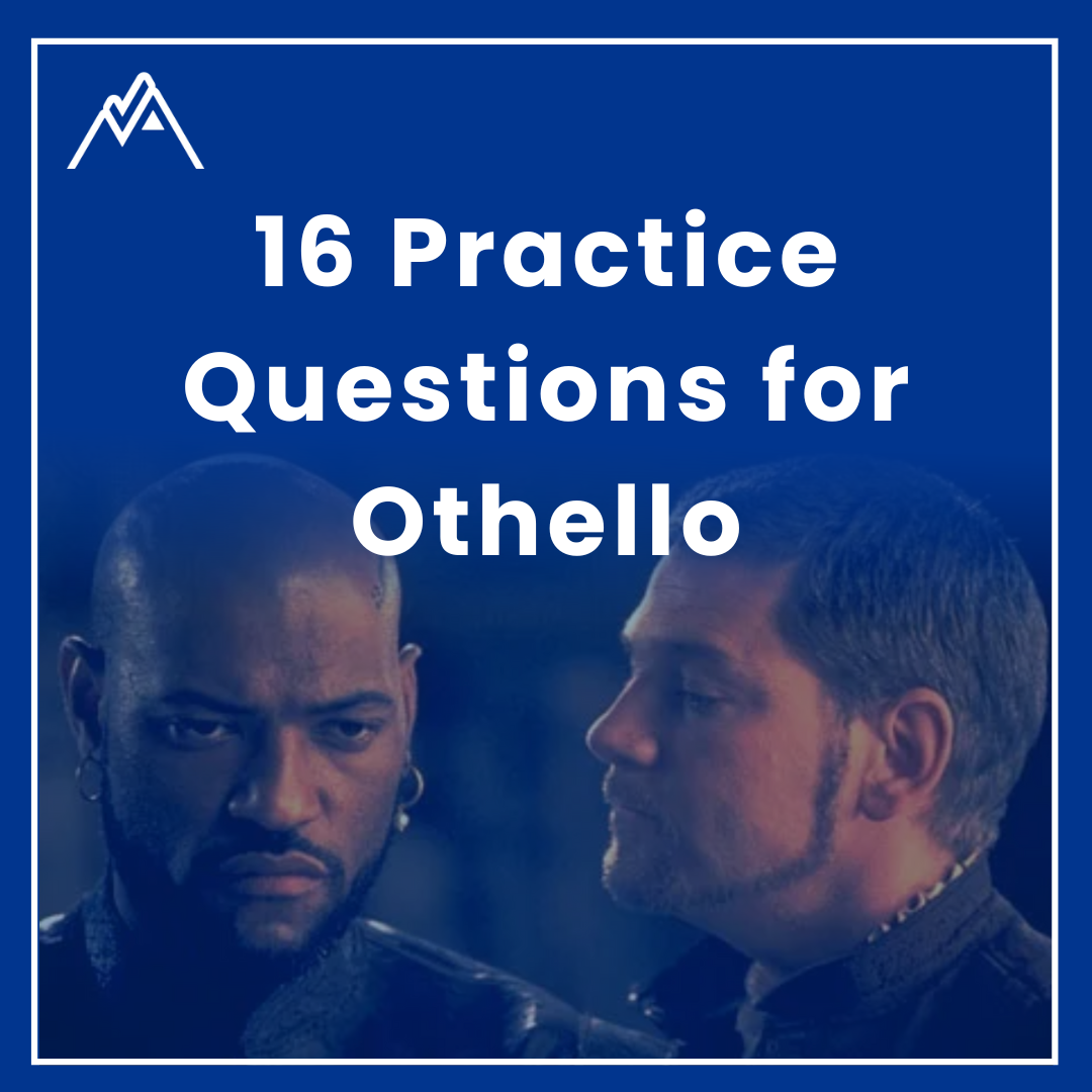 16 Practice Essay Questions for Othello