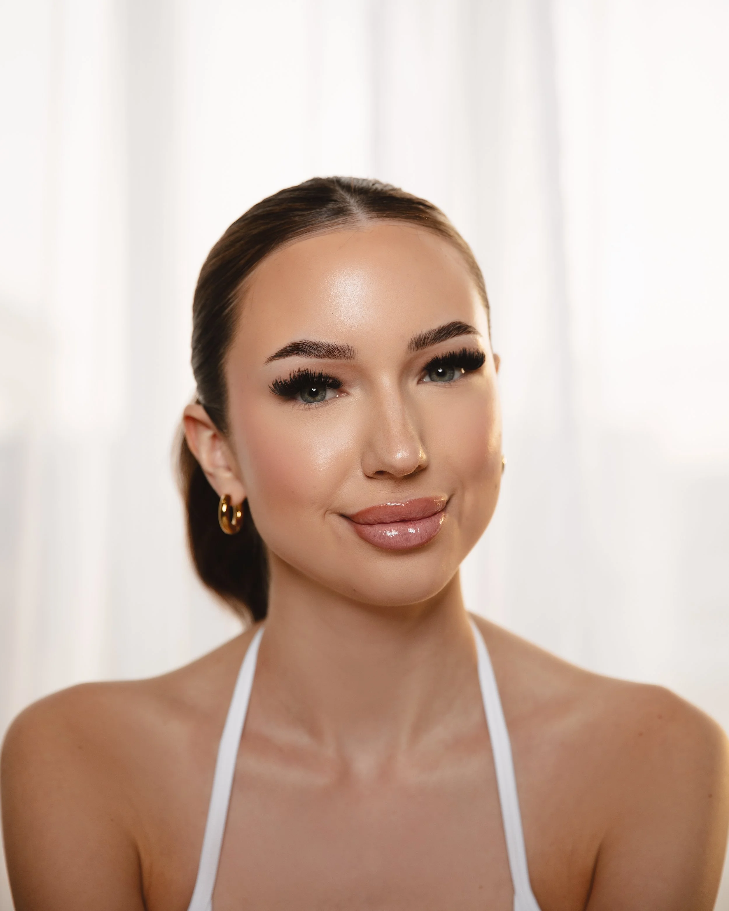 Soft, clean brow lamination, shape, and tint results – Edmonton brow artist