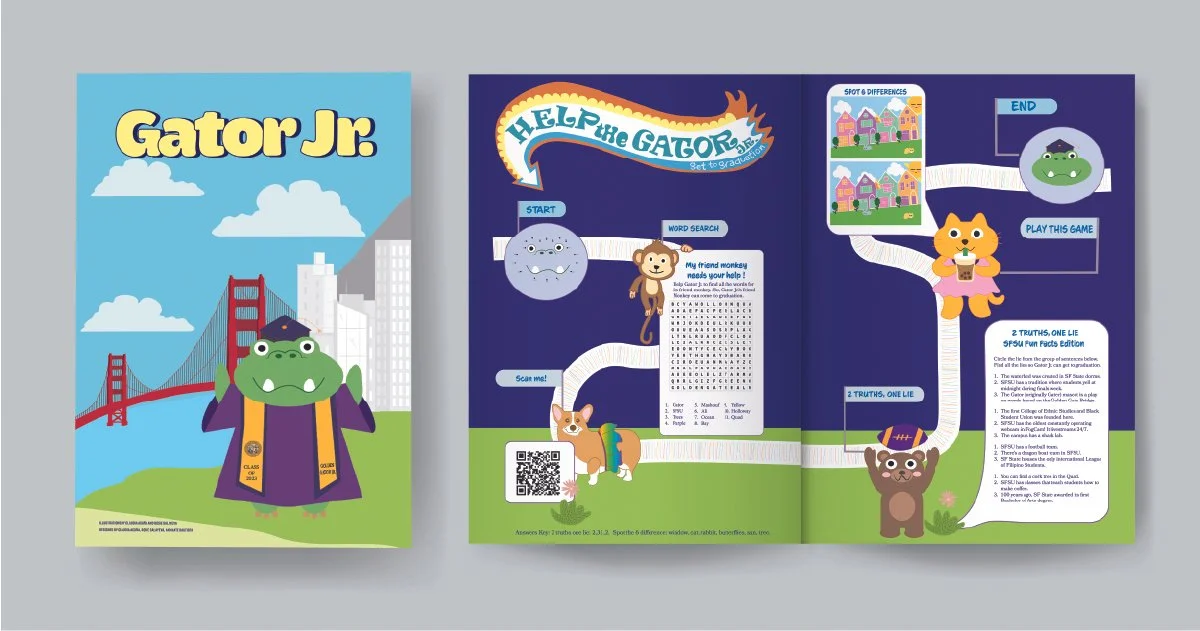 Golden Gate Xpress Magazine children section collab