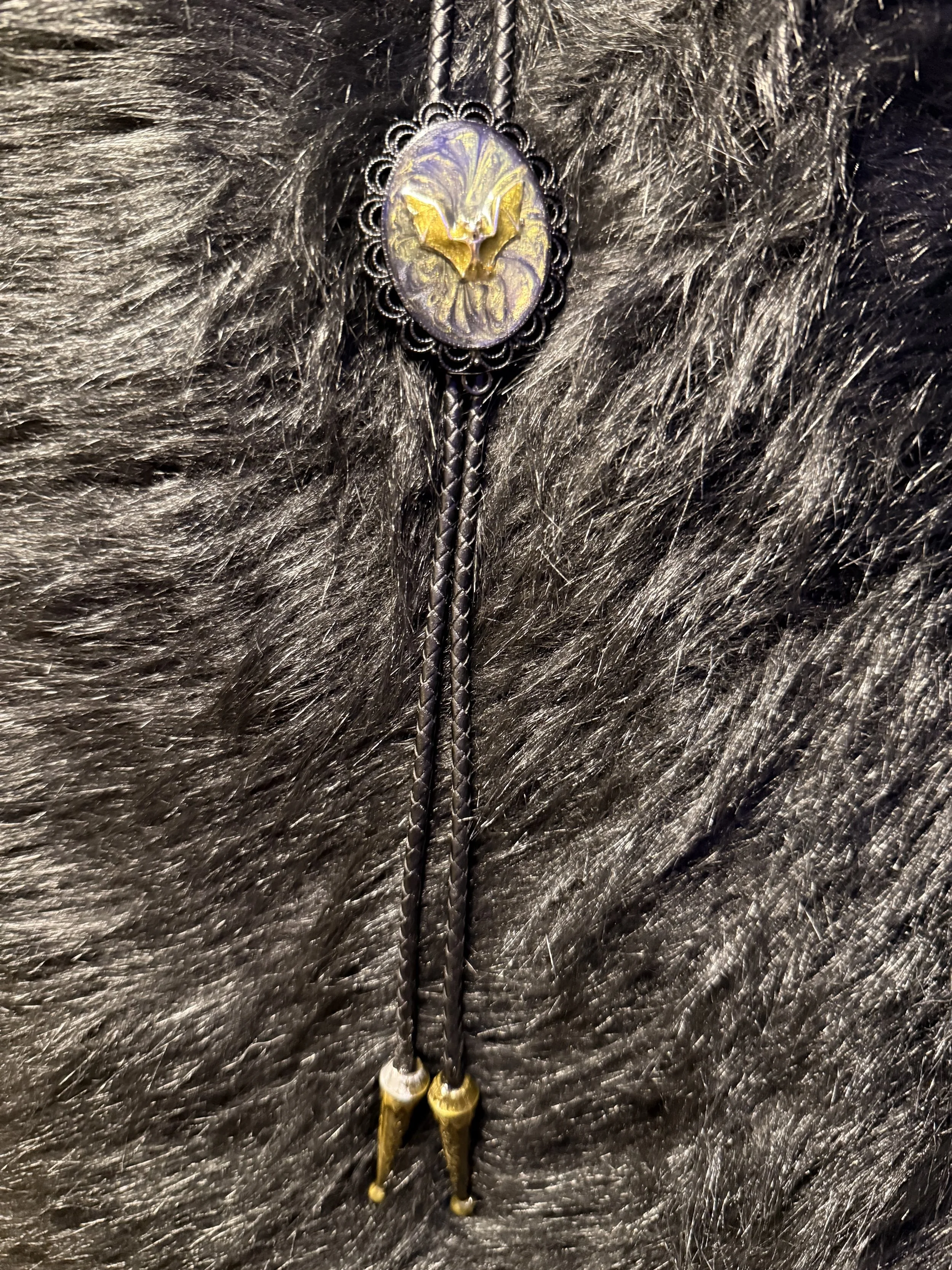 Bat Bolo Tie