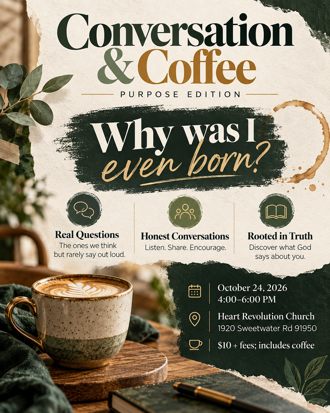 Coffe & Conversation - Purpose Edition