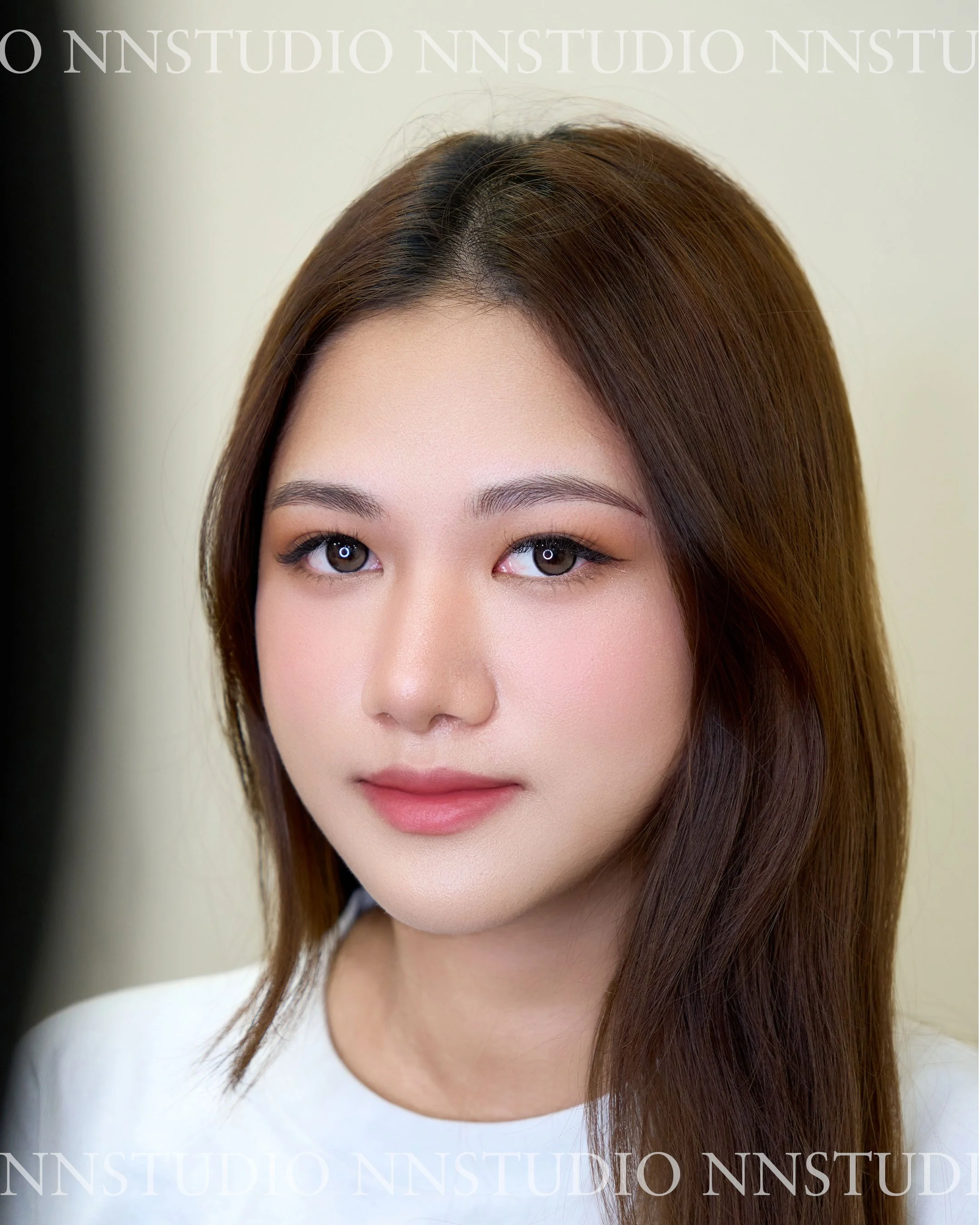 Natural nanoblading eyebrow embroidery in Singapore by nnstudio