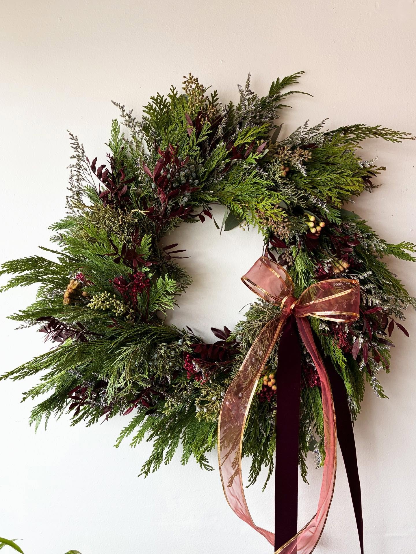 Wreaths! 😍✨

Call the shop at 814-598-0887 to order 

Both pictured are available in the shop now $60/each