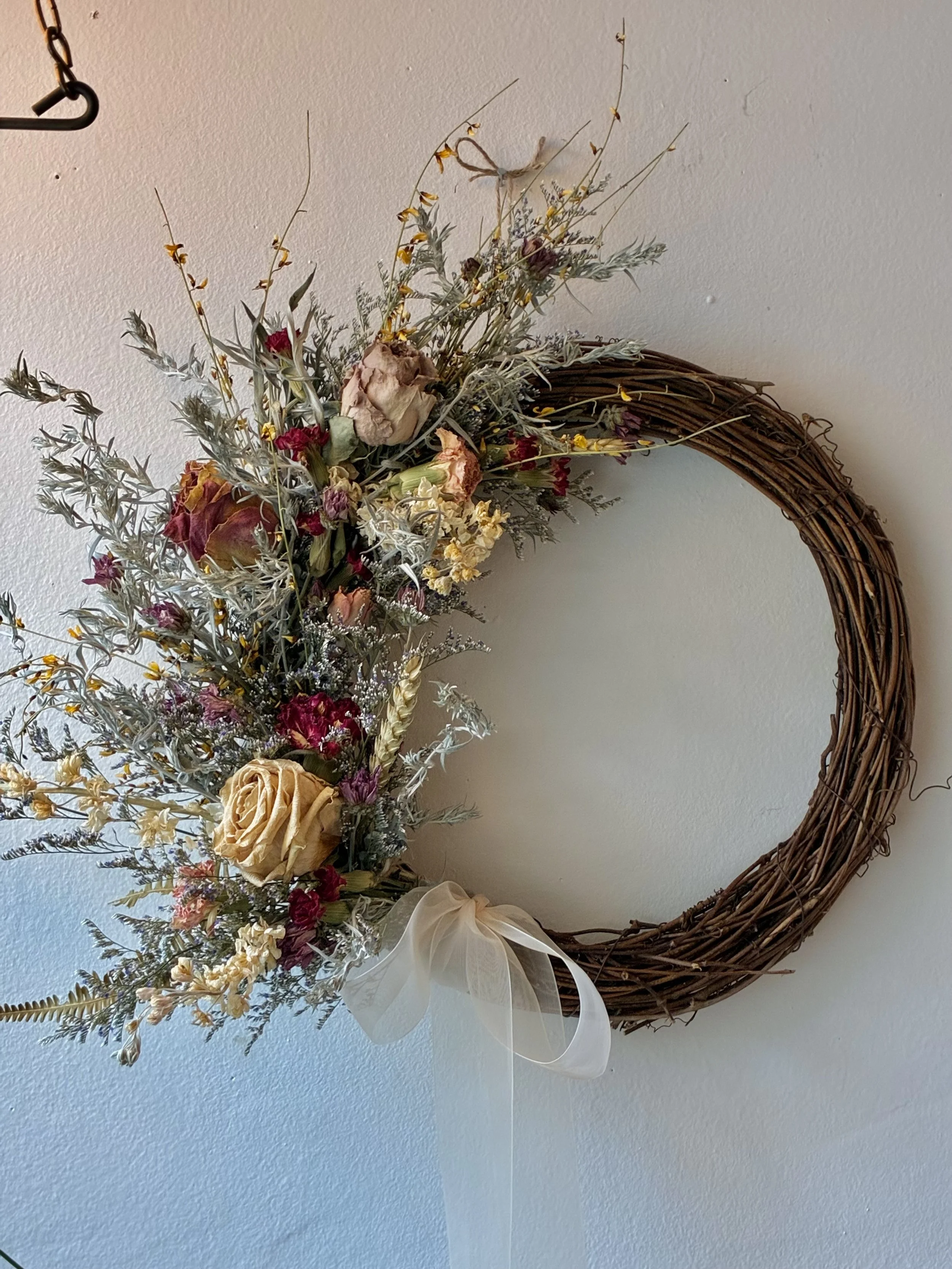 September 21st Dried Floral Wreath Workshop