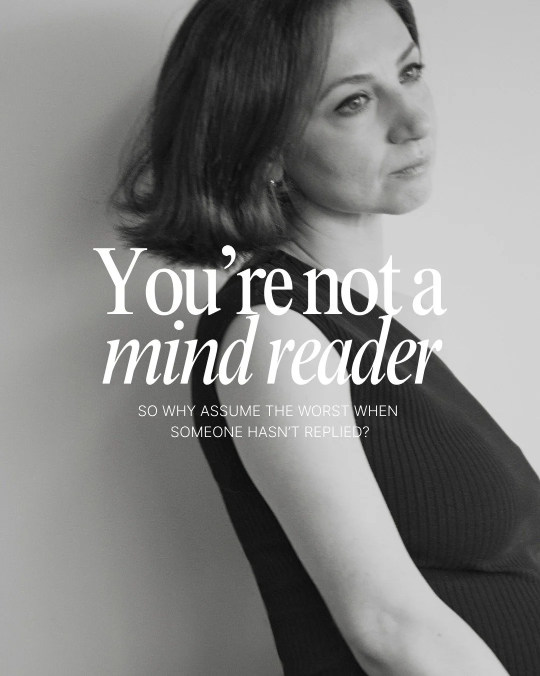 You&rsquo;re not a mind reader, so stop turning silence into a story. 

When someone hasn&rsquo;t replied, your brain rushes to fill the gap&hellip; and it rarely chooses the kind explanation. 
But unread messages aren&rsquo;t rejection. They&rsquo;r