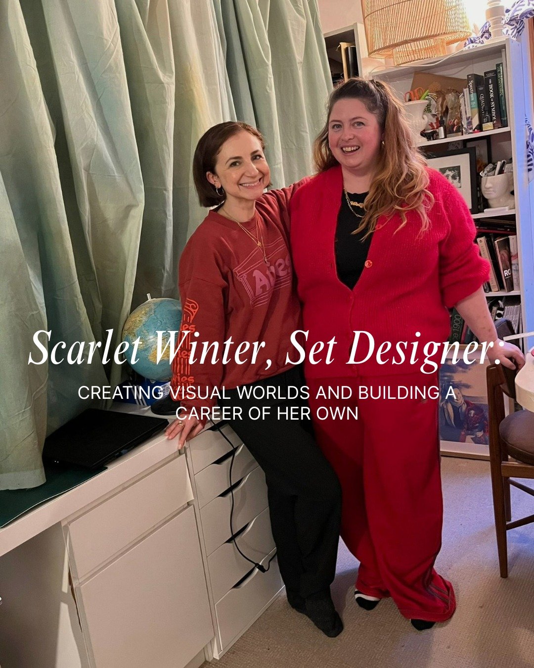 MOTHERS OF CREATIVITY PODCAST - Our first full episode with @scarletwinter_setdesign is out now !!

Scarlet shares how she found herself working for Oscar winning set designer Shona Heath and how her creative career led her into working on advertisin