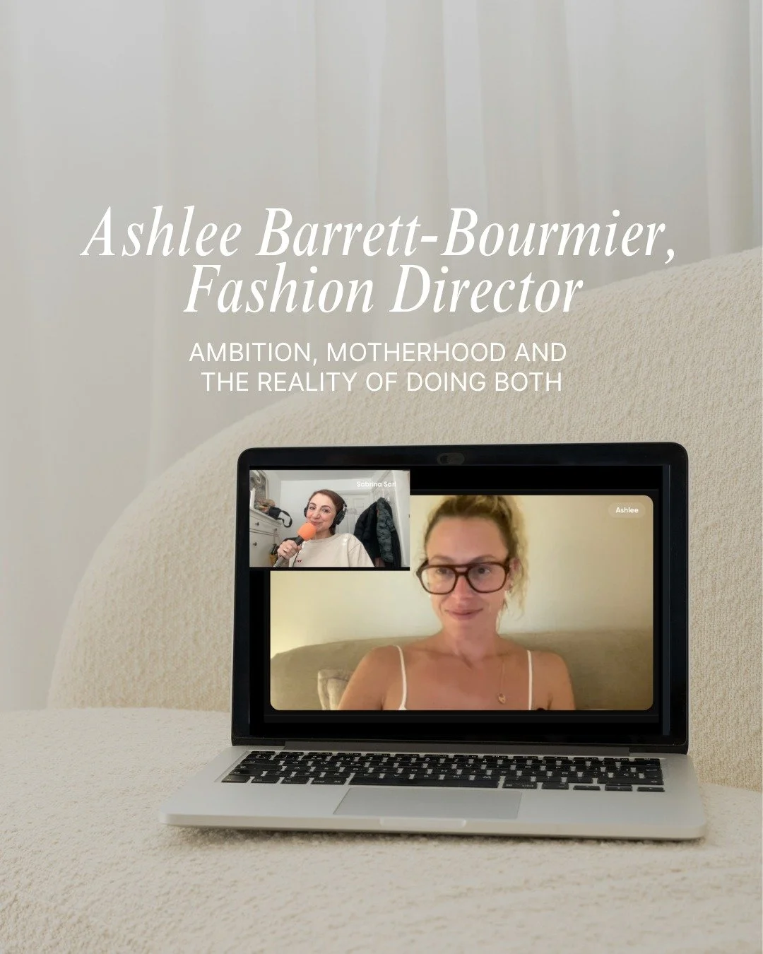 MOTHERS OF CREATIVITY - NEW EPISODE NOW LIVE.

Listening back to this episode I really notice how much @ashleebarrettbourmier mentions her own mother. Clearly they have an incredibly close relationship and she has been a huge influence on Ashlee&rsqu