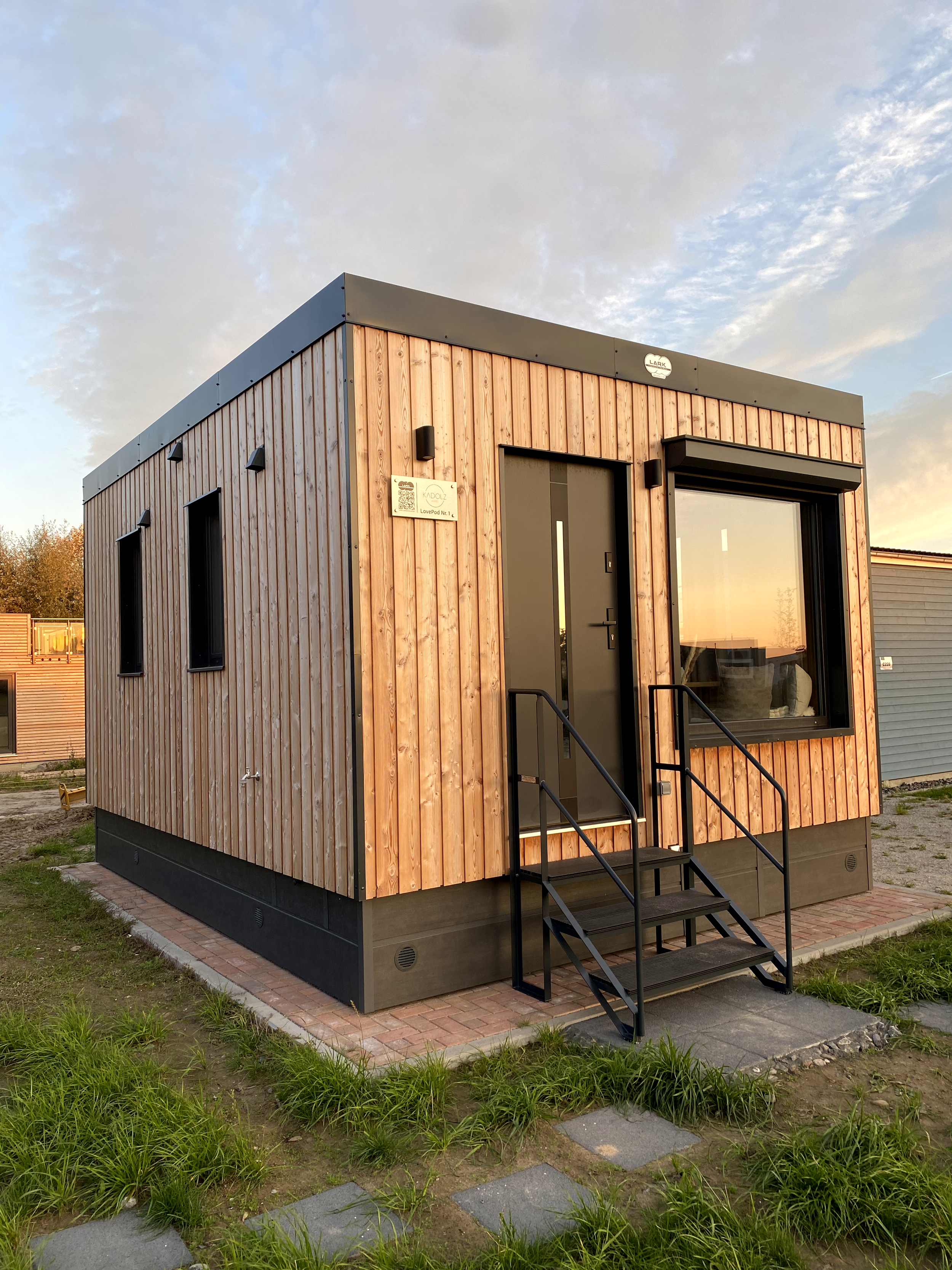 LovePod Probewohnen Resort Ferienhaus