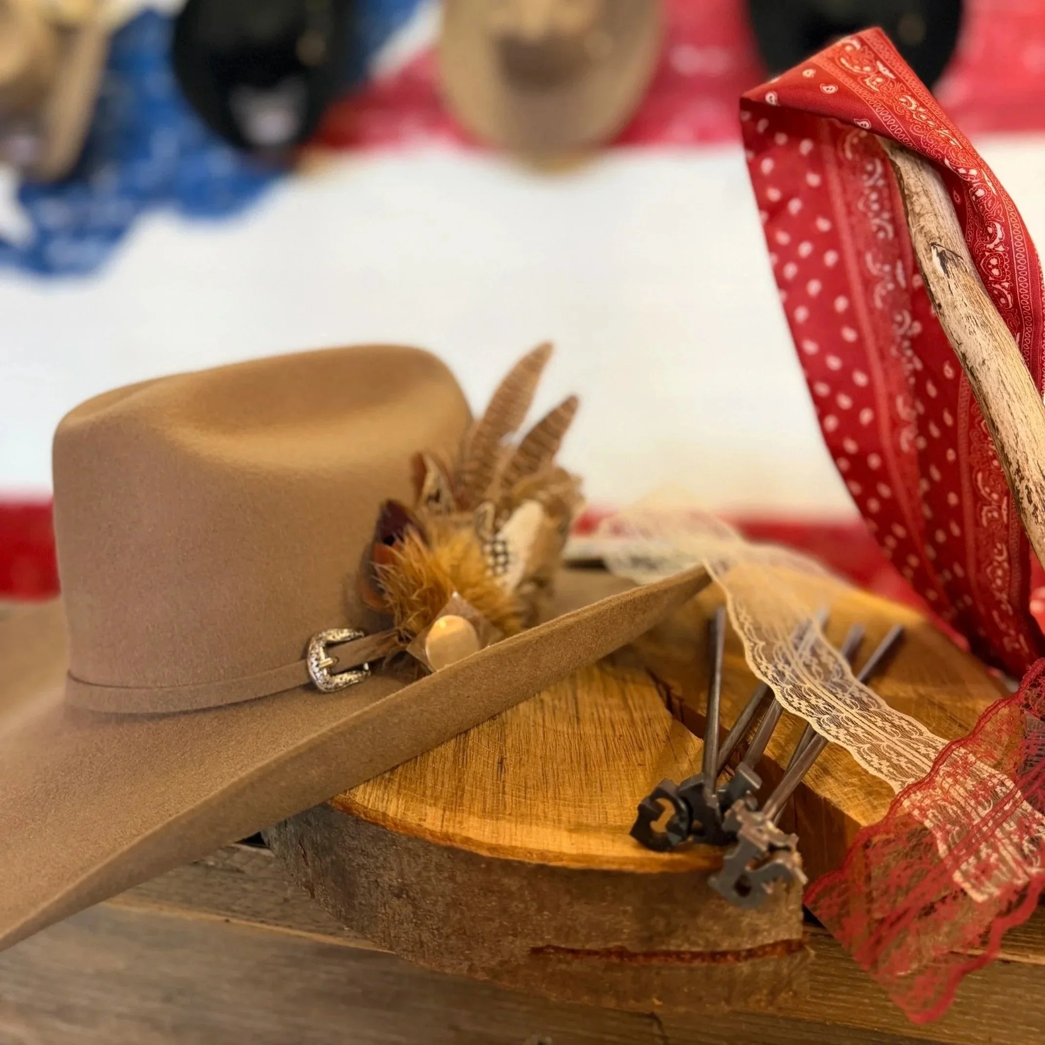 custom cowboy hat making event essex country music