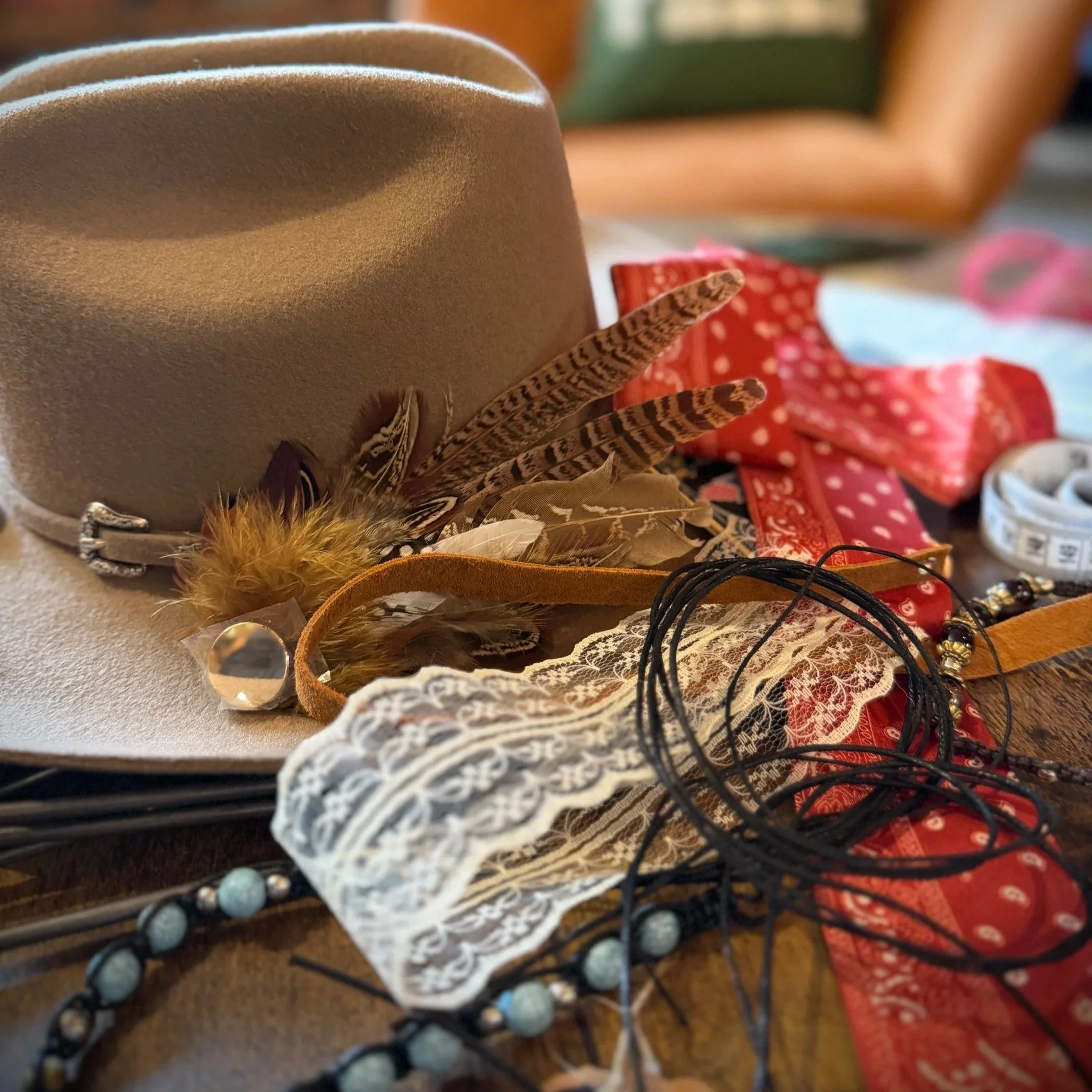 custom cowboy hat making event essex country music