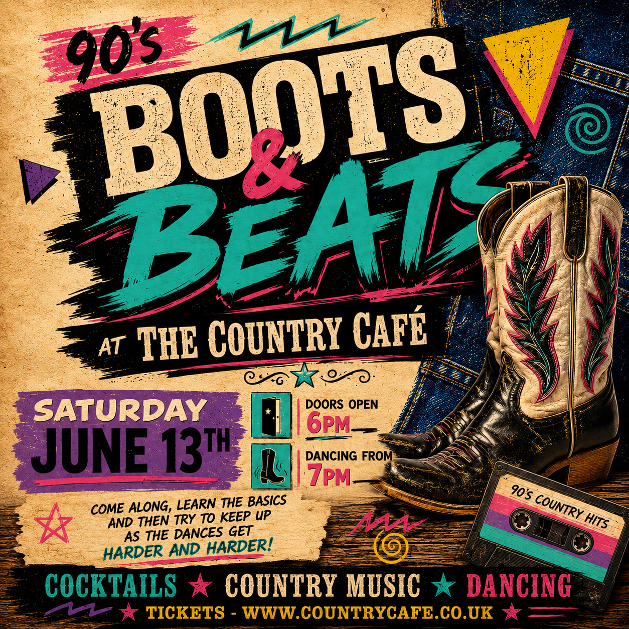 line dancing essex country music
