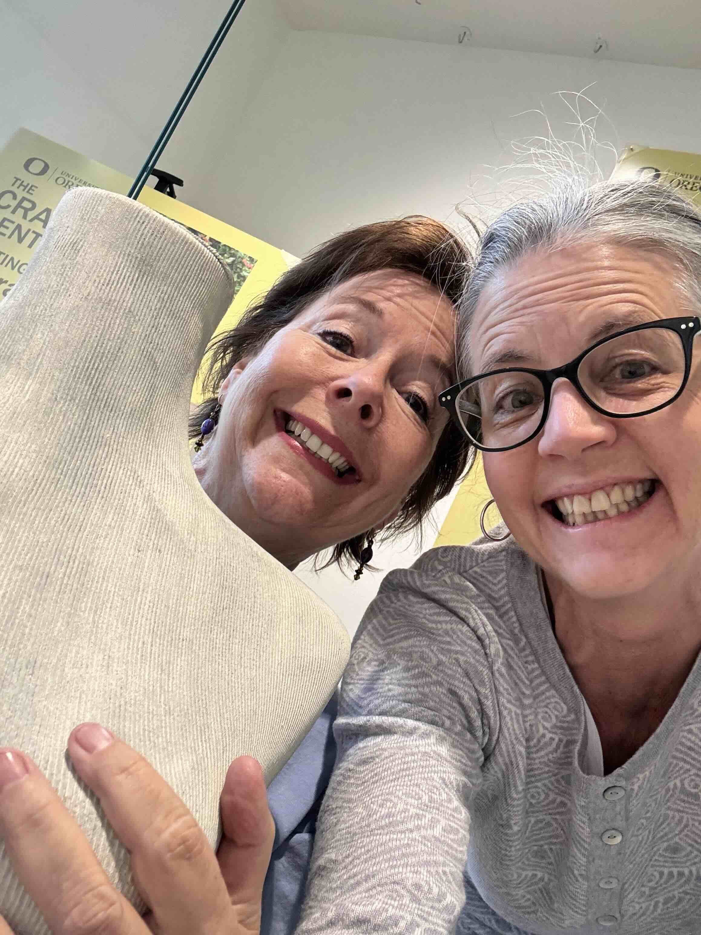 My bestie, Michelle, and I - fun!